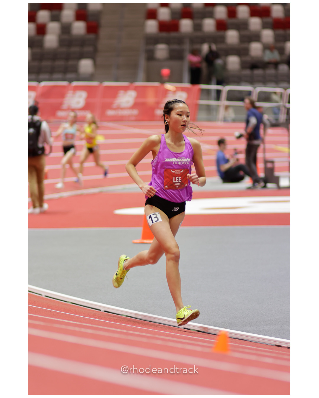 New Balance Indoor Nationals - the TRACK at New Balance - Boston MA – New Balance Indoor Nationals – Mar 13, 2025 – bib #968