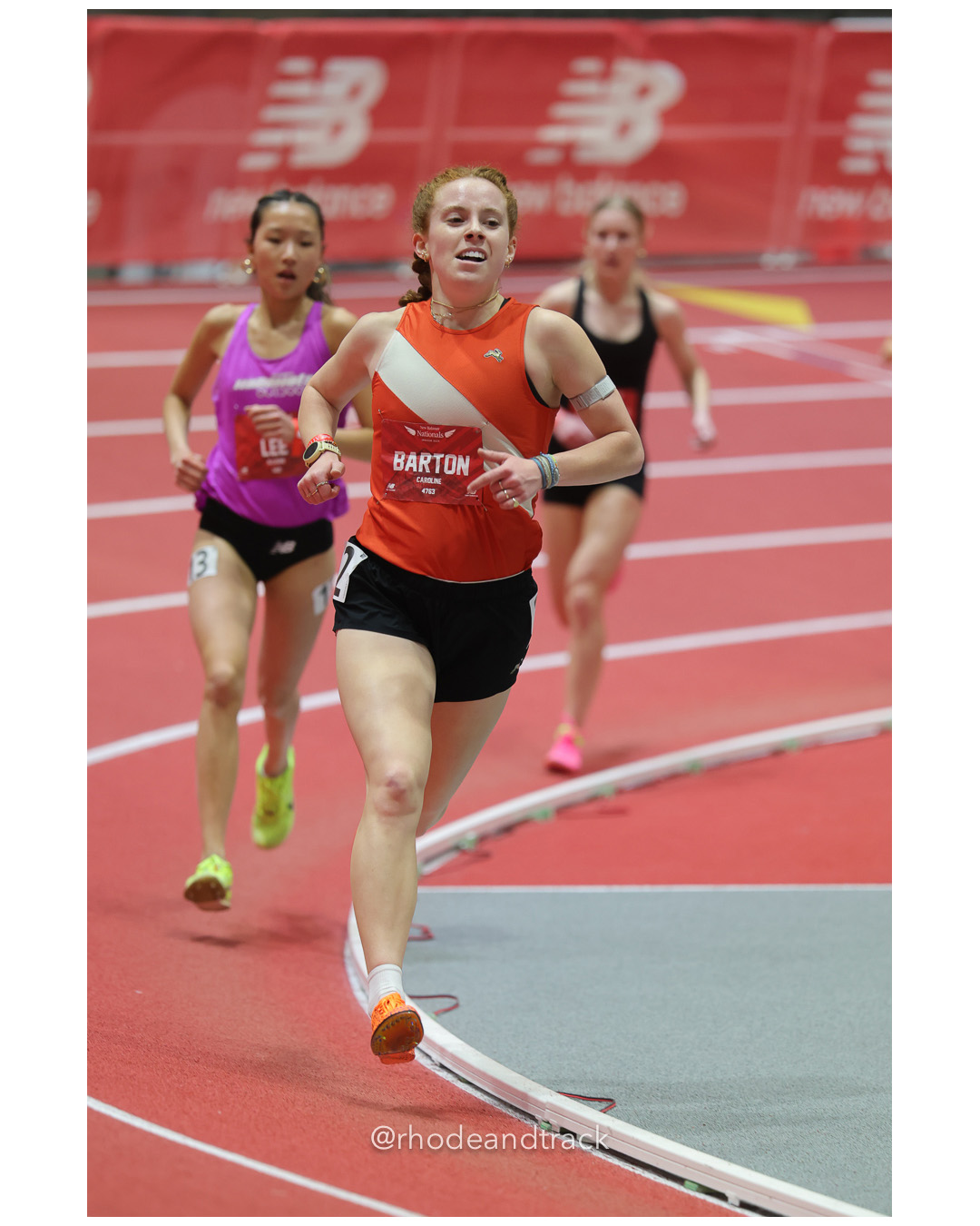 Caroline Barton, Asheville -NC, Girls 5000m, New Balance Indoor Nationals - the TRACK at New Balance - Boston MA – New Balance Indoor Natio…