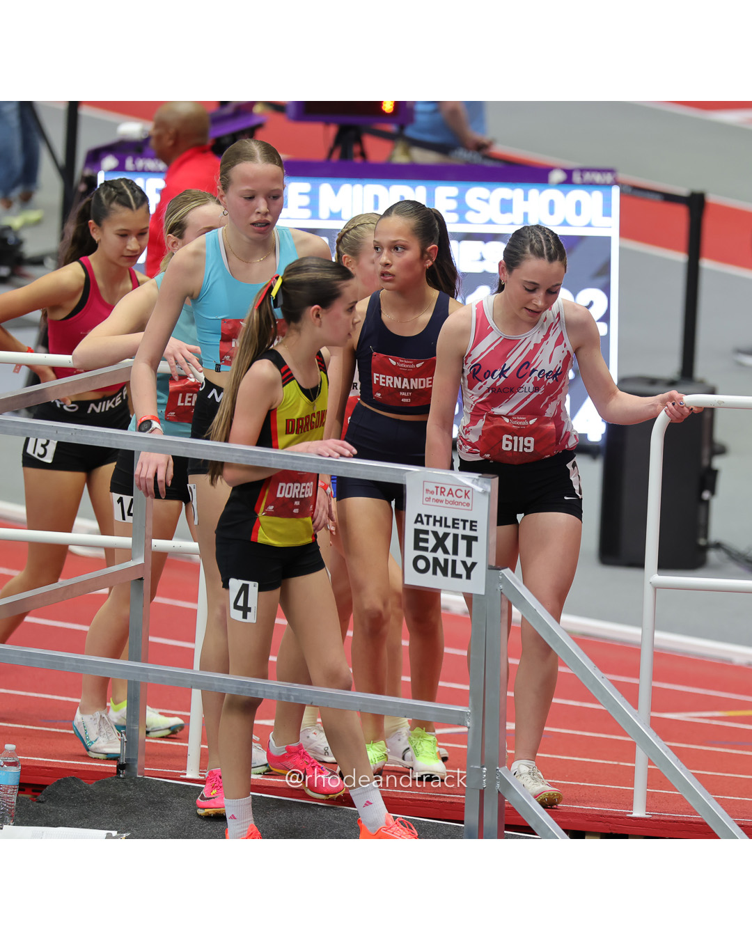 Sloane Groendyk, Girls Middle School Mile, 5:04.52, New Balance Indoor Nationals - the TRACK at New Balance - Boston MA – New Balance Indoo…