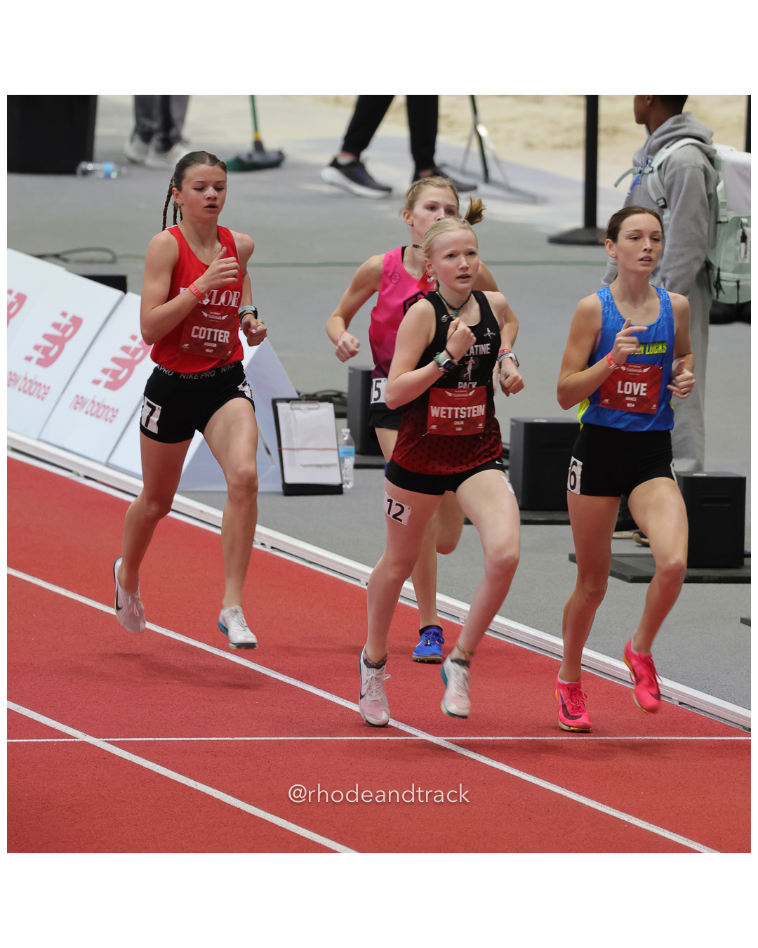 Addison Cotter, Chattanooga-TN, Girls MS Mile, Chloe Wettstein, Palatine Pack TFCC, Girls MS Mile, Grace Love, Seven Locks Running Club, Gi…