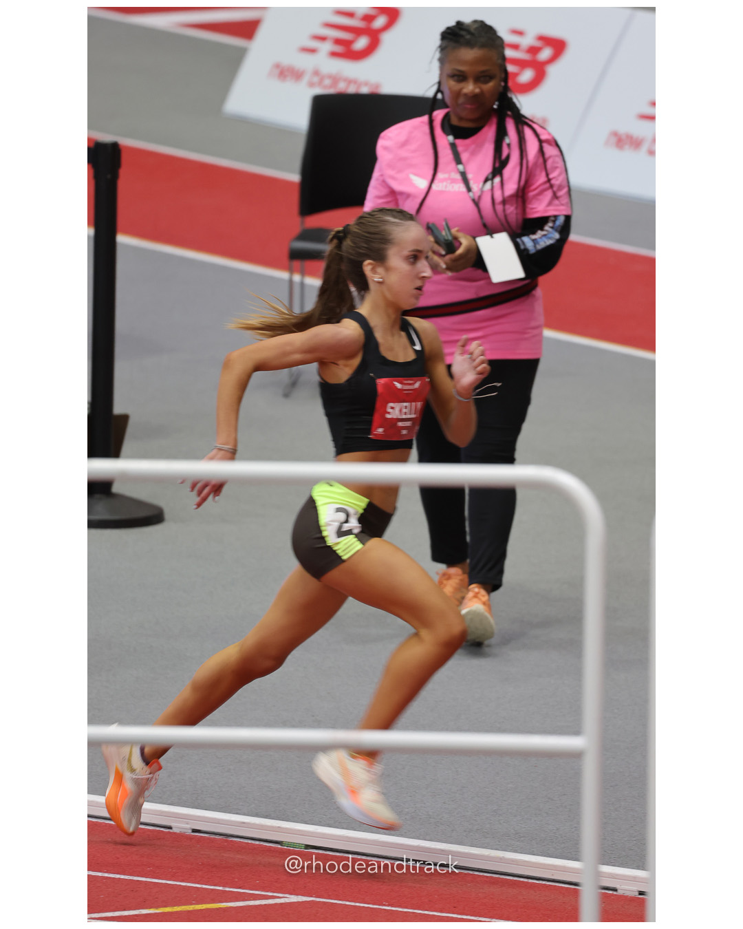 Mackenzie Skelly, Glenside-PA, Girls MS Mile, New Balance Indoor Nationals - the TRACK at New Balance - Boston MA – New Balance Indoor Nati…