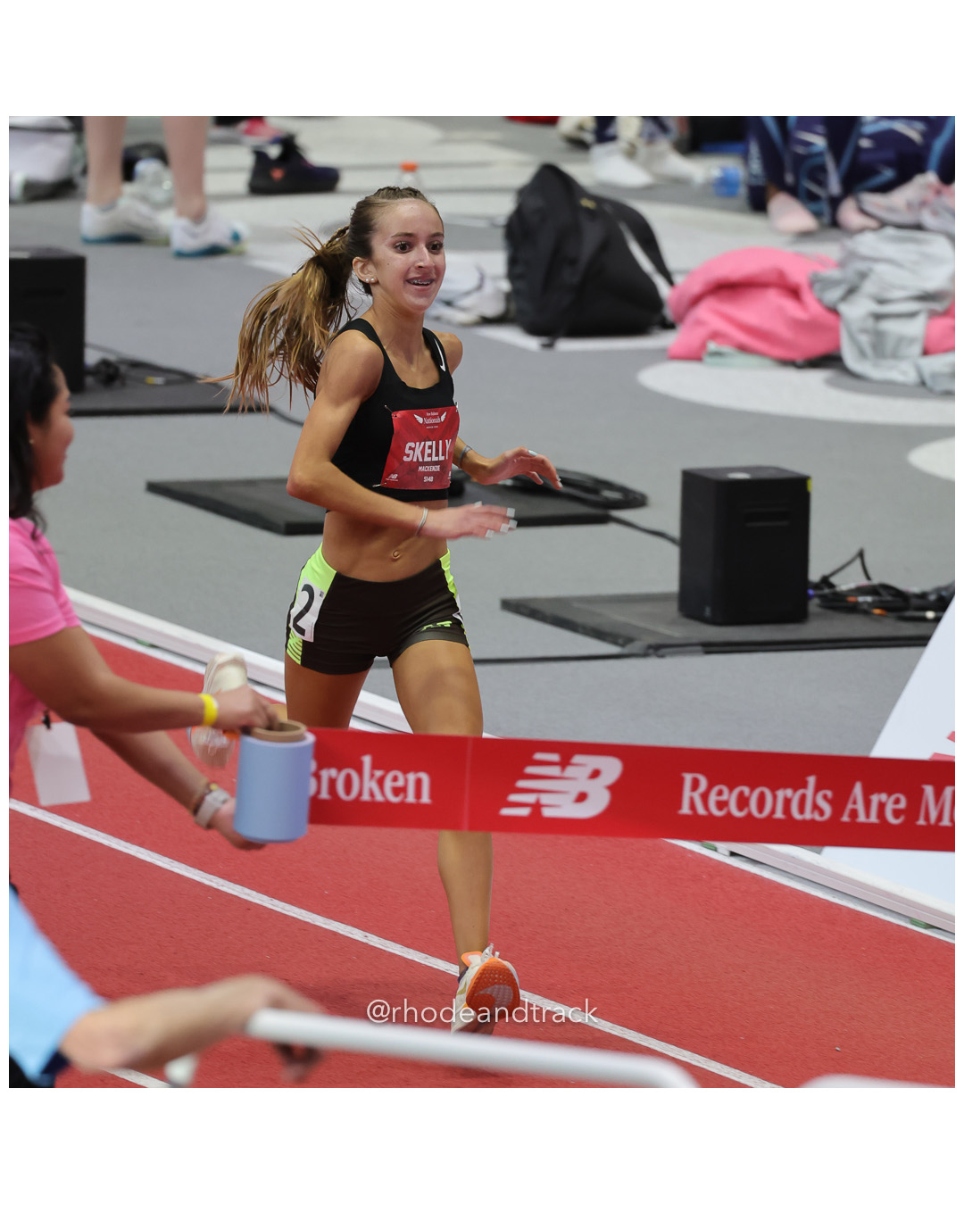 Mackenzie Skelly, Glenside-PA, Girls MS Mile, New Balance Indoor Nationals - the TRACK at New Balance - Boston MA – New Balance Indoor Nati…