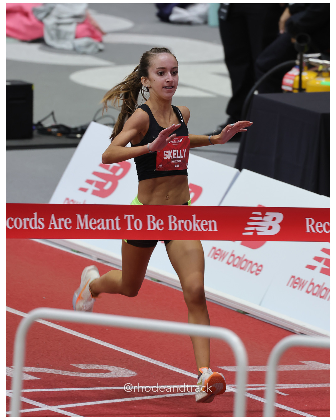 Mackenzie Skelly, Glenside-PA, Girls MS Mile, New Balance Indoor Nationals - the TRACK at New Balance - Boston MA – New Balance Indoor Nati…