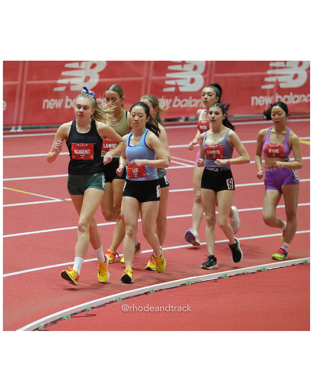Girls Race Walk, New Balance Indoor Nationals - the TRACK at New Balance - Boston MA – New Balance Indoor Nationals – Mar 13, 2025 – bib #1…