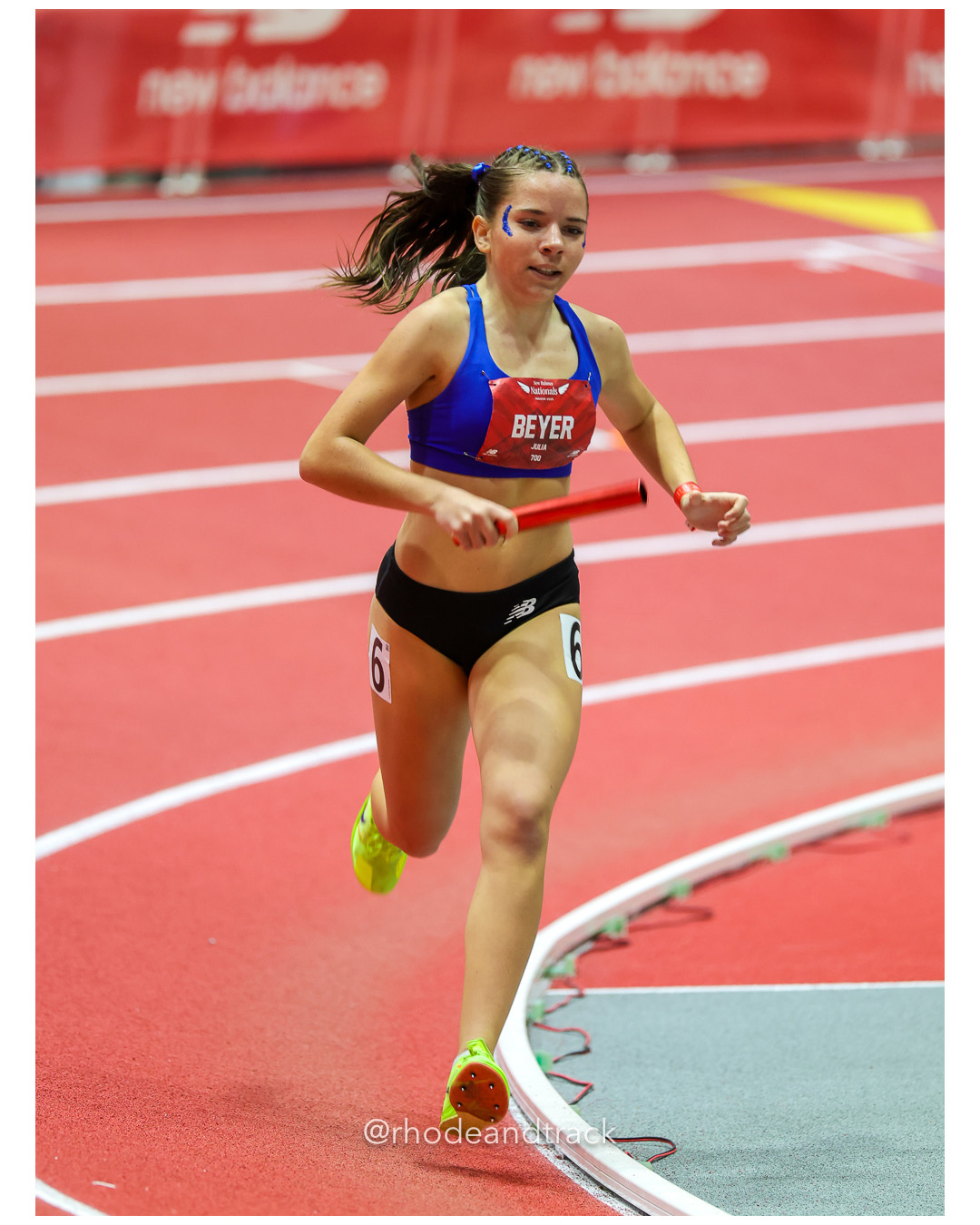 New Balance Indoor Nationals - the TRACK at New Balance - Boston MA File: ./dir-1-Girls-DMR/250314-NBIN-2025-Friday-124-296A1085.jpg New Balance Indoor Nationals - the TRACK at New Balance - Boston MA – New Balance Indoor Nationals – Mar 14, 2025 – bib #124