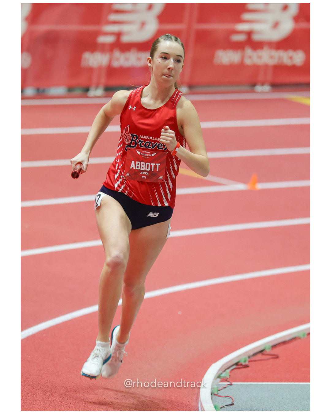 New Balance Indoor Nationals - the TRACK at New Balance - Boston MA File: ./dir-1-Girls-DMR/250314-NBIN-2025-Friday-128-296A1161.jpg New Balance Indoor Nationals - the TRACK at New Balance - Boston MA – New Balance Indoor Nationals – Mar 14, 2025 – bib #128