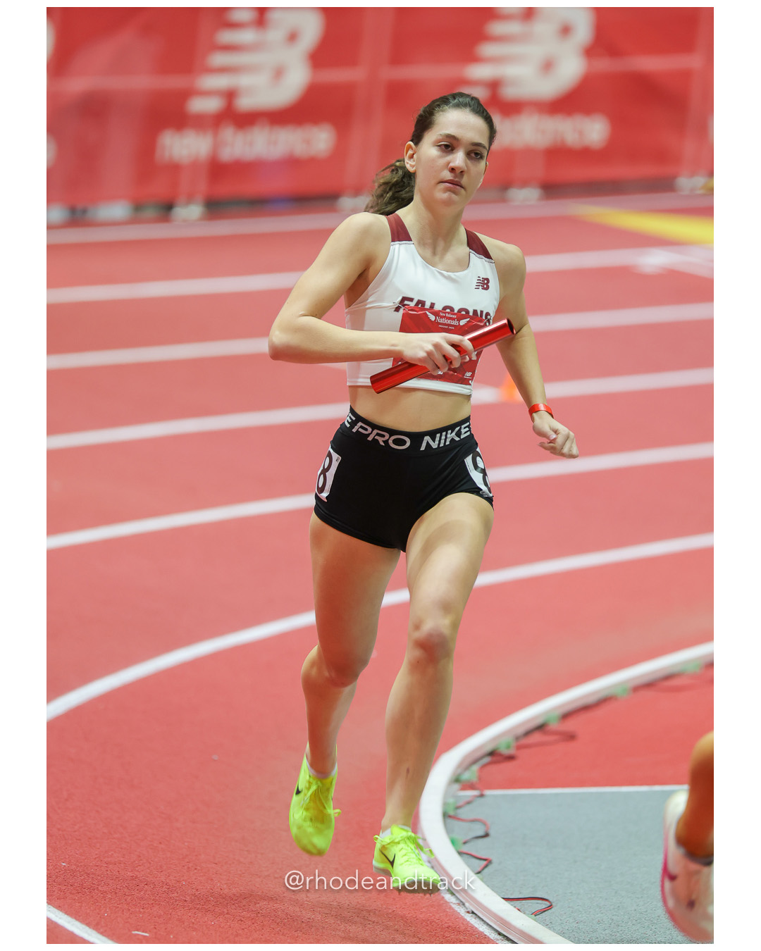 New Balance Indoor Nationals - the TRACK at New Balance - Boston MA File: ./dir-1-Girls-DMR/250314-NBIN-2025-Friday-132-296A1335.jpg New Balance Indoor Nationals - the TRACK at New Balance - Boston MA – New Balance Indoor Nationals – Mar 14, 2025 – bib #132