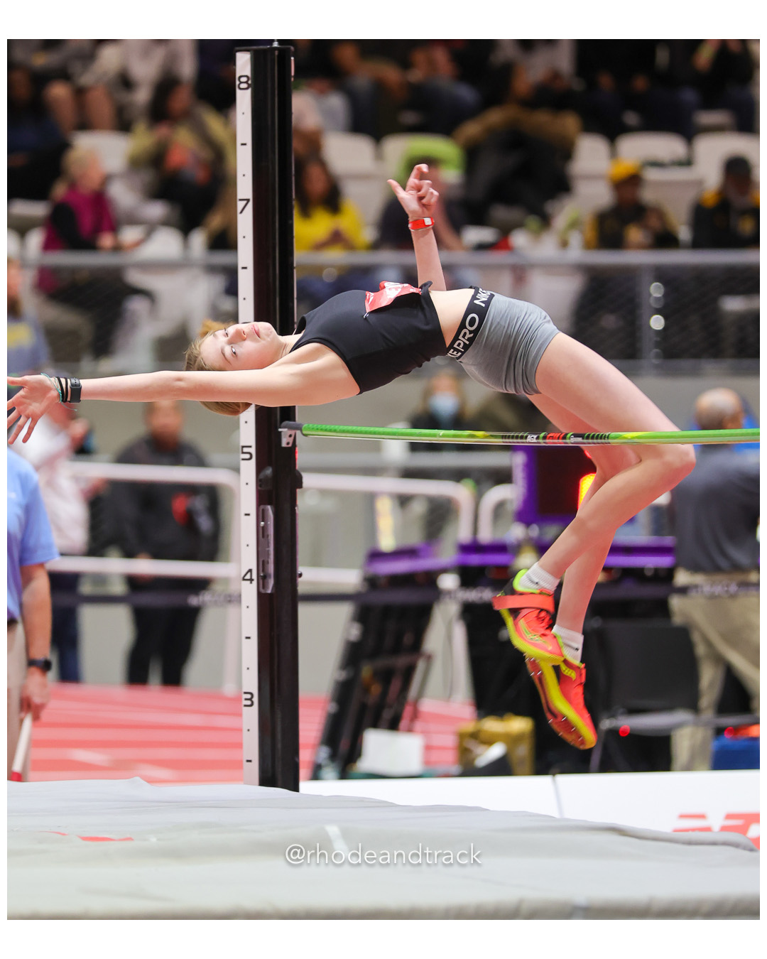 New Balance Indoor Nationals - the TRACK at New Balance - Boston MA – New Balance Indoor Nationals – Mar 14, 2025 – bib #142
