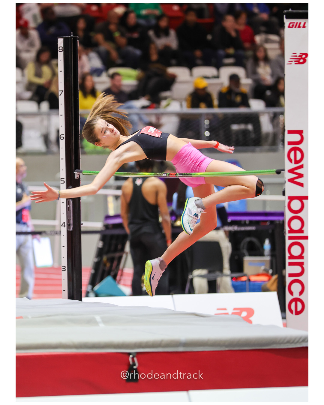 New Balance Indoor Nationals - the TRACK at New Balance - Boston MA – New Balance Indoor Nationals – Mar 14, 2025 – bib #153