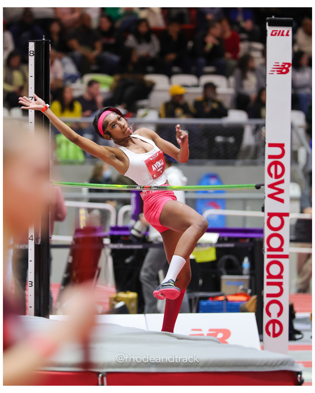 New Balance Indoor Nationals - the TRACK at New Balance - Boston MA – New Balance Indoor Nationals – Mar 14, 2025 – bib #206