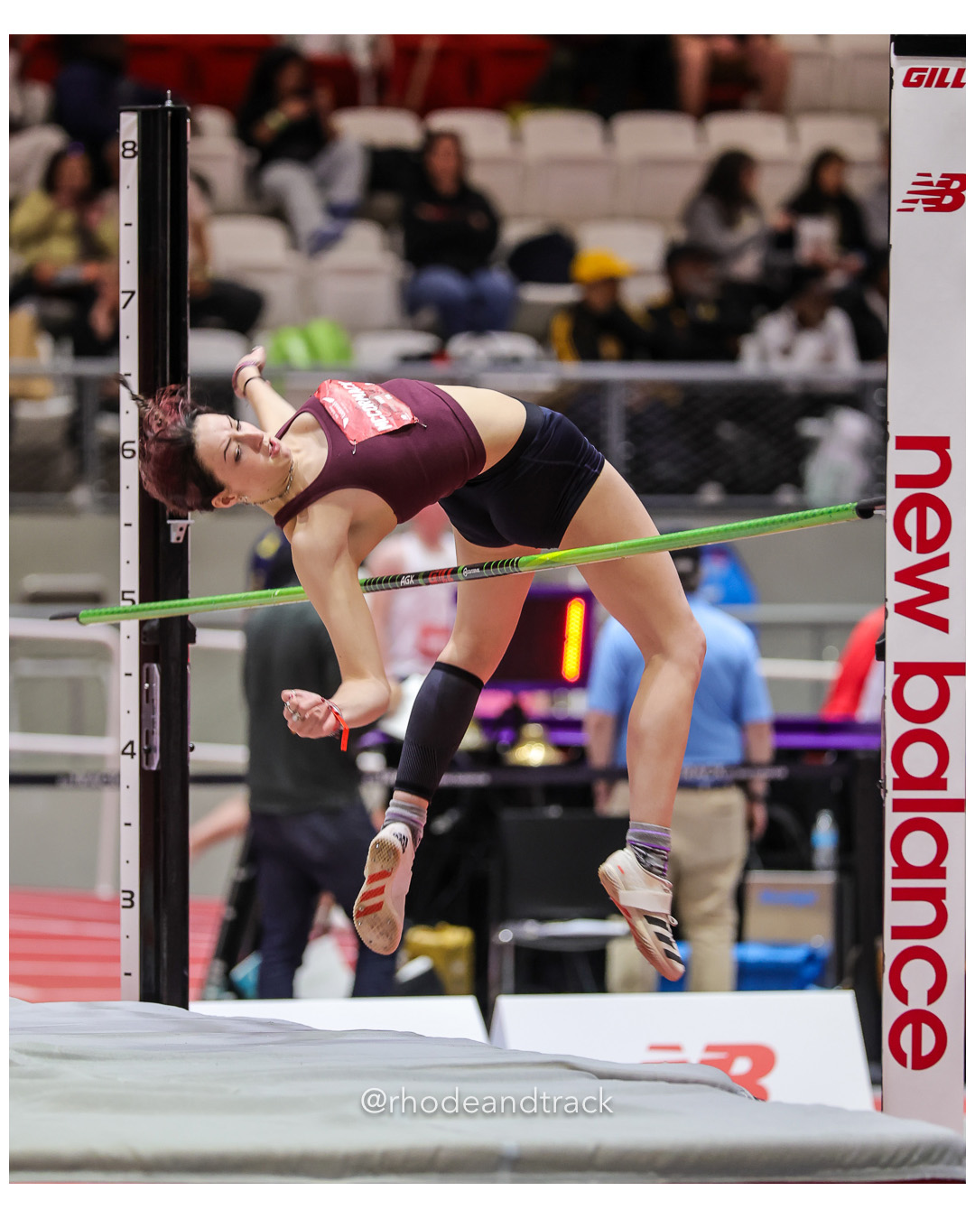 New Balance Indoor Nationals - the TRACK at New Balance - Boston MA – New Balance Indoor Nationals – Mar 14, 2025 – bib #345