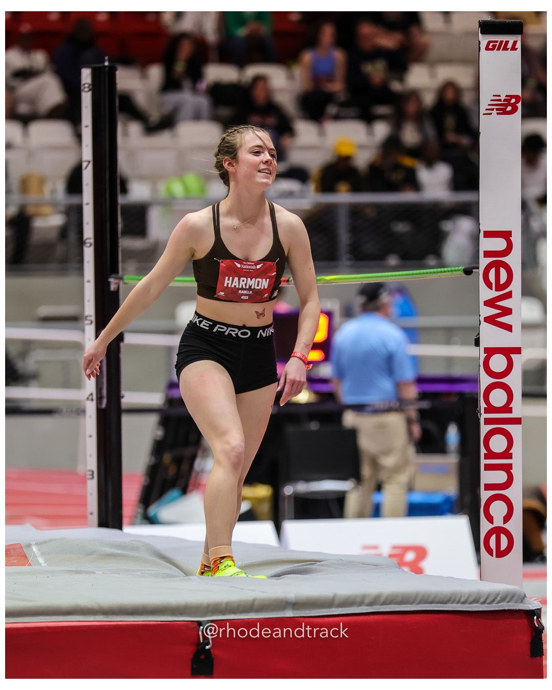 New Balance Indoor Nationals - the TRACK at New Balance - Boston MA – New Balance Indoor Nationals – Mar 14, 2025 – bib #368