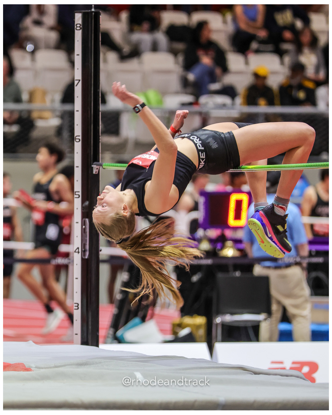 New Balance Indoor Nationals - the TRACK at New Balance - Boston MA – New Balance Indoor Nationals – Mar 14, 2025 – bib #372