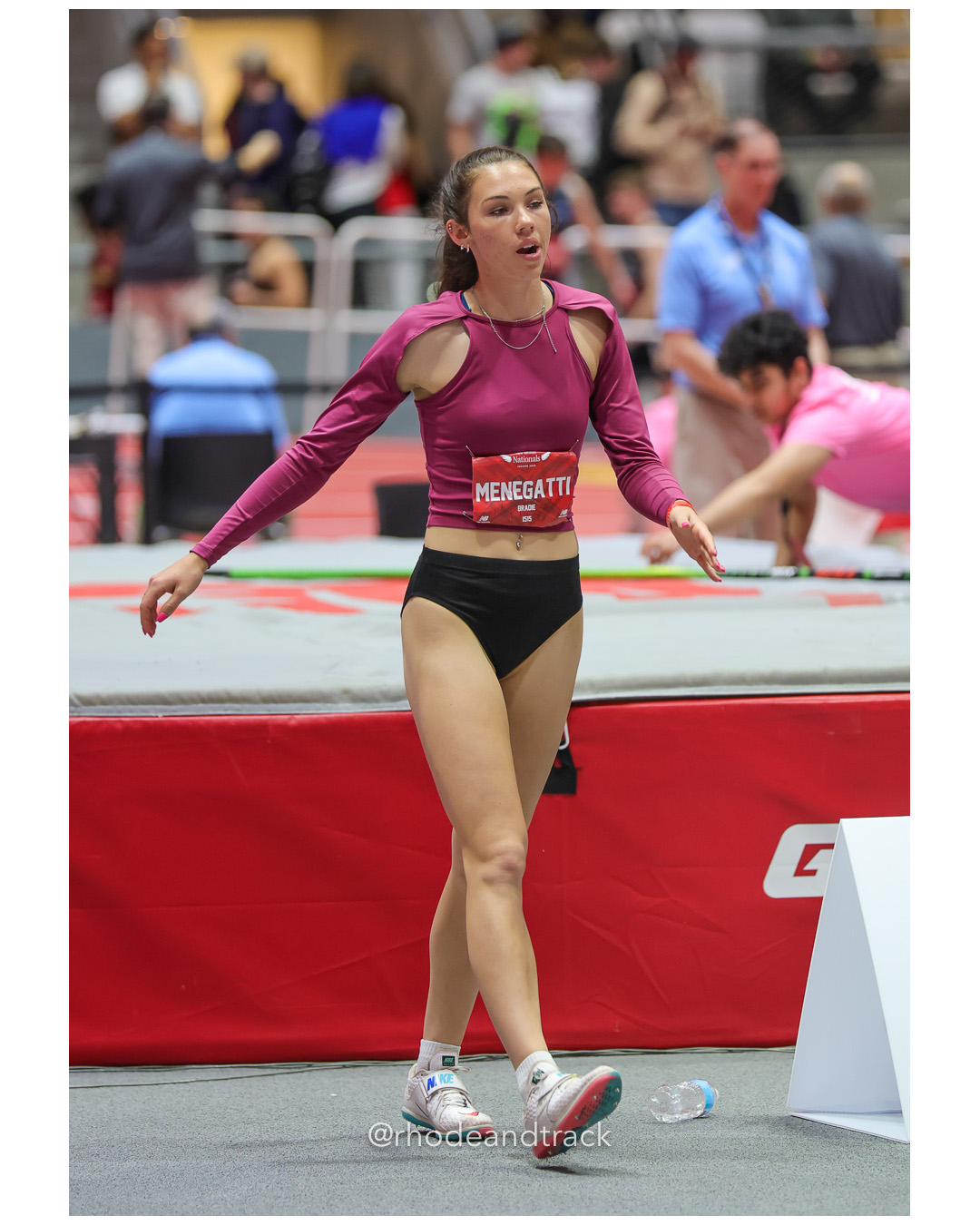 New Balance Indoor Nationals - the TRACK at New Balance - Boston MA – New Balance Indoor Nationals – Mar 14, 2025 – bib #374