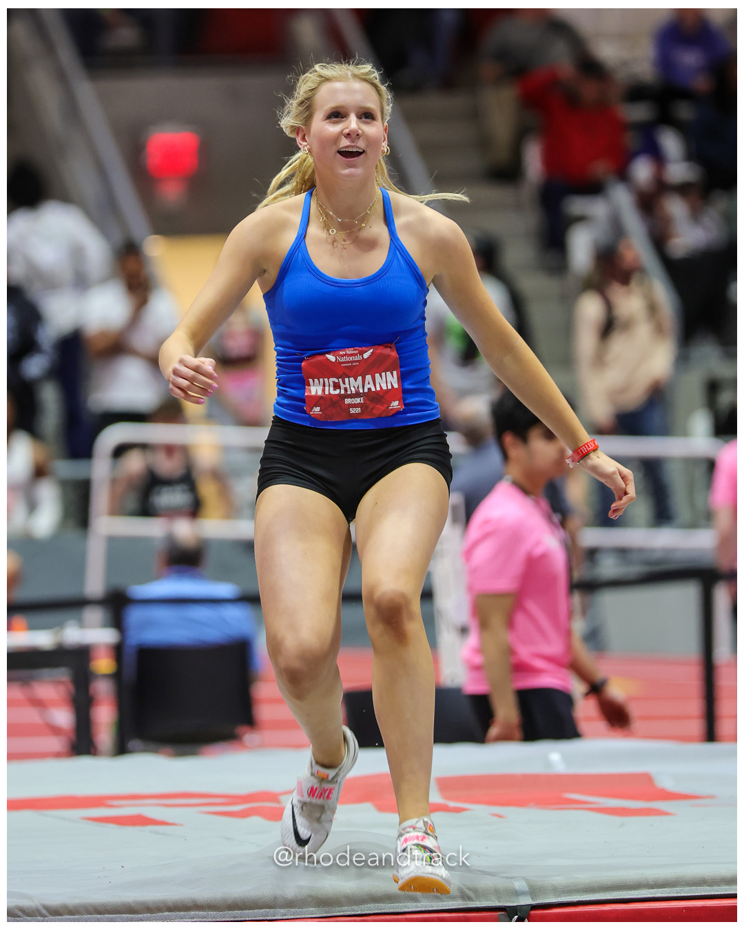 New Balance Indoor Nationals - the TRACK at New Balance - Boston MA – New Balance Indoor Nationals – Mar 14, 2025 – bib #394