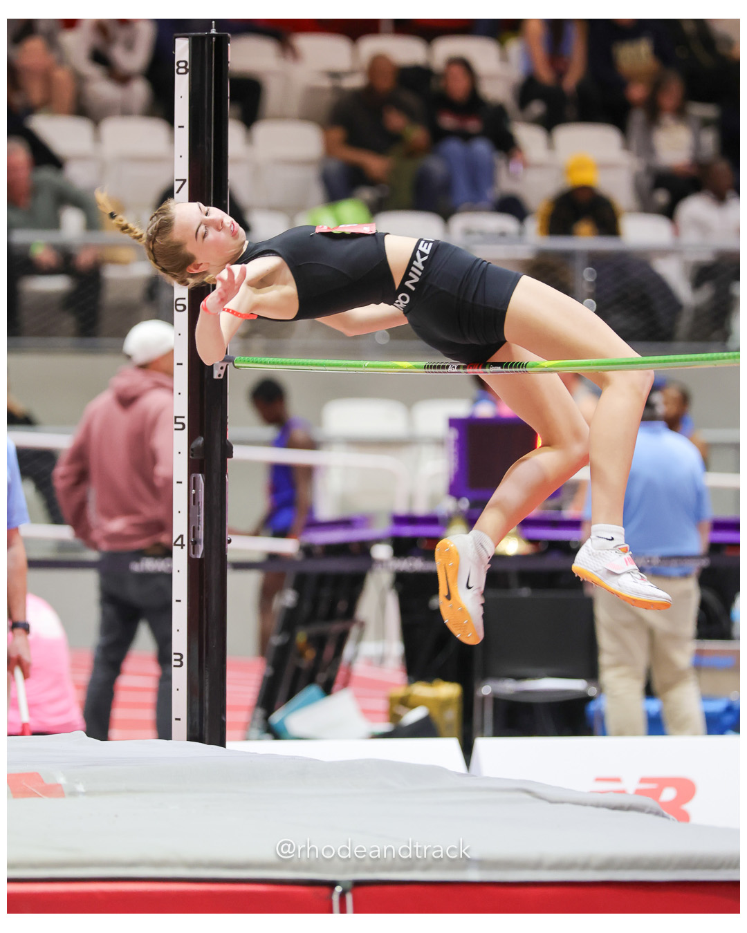 New Balance Indoor Nationals - the TRACK at New Balance - Boston MA – New Balance Indoor Nationals – Mar 14, 2025 – bib #411