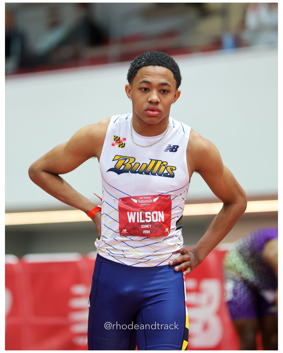 Quincy Wilson, Bullis, Boys 400m, New Balance Indoor Nationals - the TRACK at New Balance - Boston MA File: ./dir-Boys-400m/250315-NBIN-2025-Saturday-152-296A2768.jpg Quincy Wilson, Bullis, Boys 400m, New Balance Indoor Nationals - the TRACK at New Balance - Boston MA – New Balance Indoor Nationals – Mar…