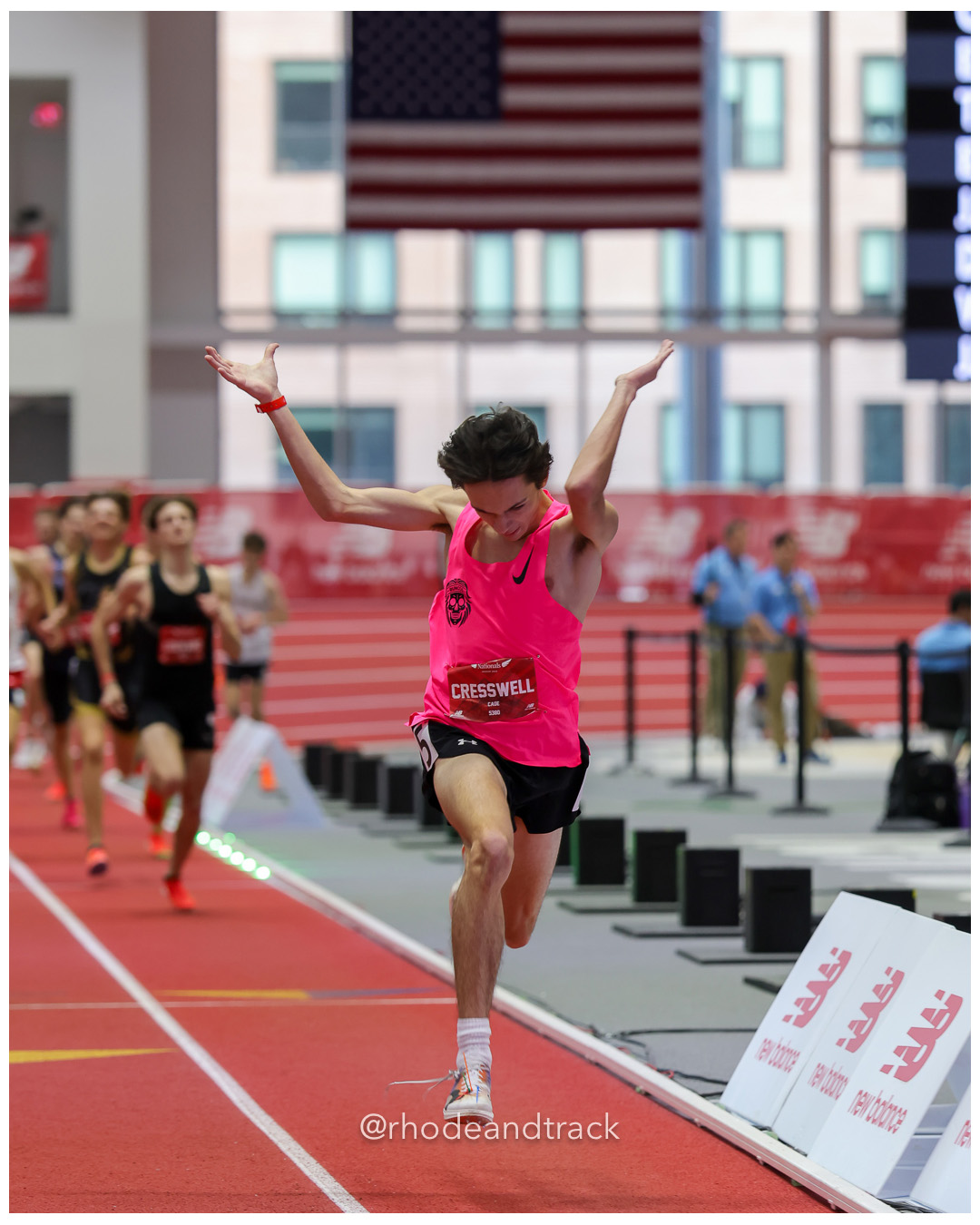 Cade Cresswell, Indian Trail-NC, Boys 800m, New Balance Indoor Nationals - the TRACK at New Balance - Boston MA File: ./dir-Boys-800m/250315-NBIN-2025-Saturday-384-296A0114.jpg Cade Cresswell, Indian Trail-NC, Boys 800m, New Balance Indoor Nationals - the TRACK at New Balance - Boston MA – New Balance Indoor Nation…