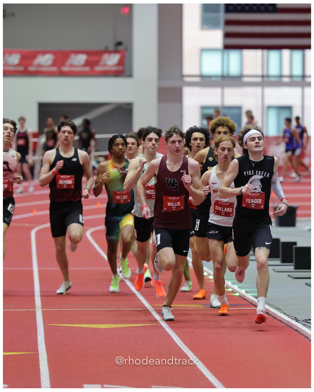 Ethan Willis, Weston-ID, Boys 800m, Lucas Ballard, Marquette Running Club, Boys 800m, Brian Yeager, Pike Creek Track Club, Boys 800m, New Balance Indoor Nationals - the TRACK at New Balance - Boston MA File: ./dir-Boys-800m/250315-NBIN-2025-Saturday-395-296A0475.jpg Ethan Willis, Weston-ID, Boys 800m, Lucas Ballard, Marquette Running Club, Boys 800m, Brian Yeager, Pike Creek Track Club, Boys 800m, New B…