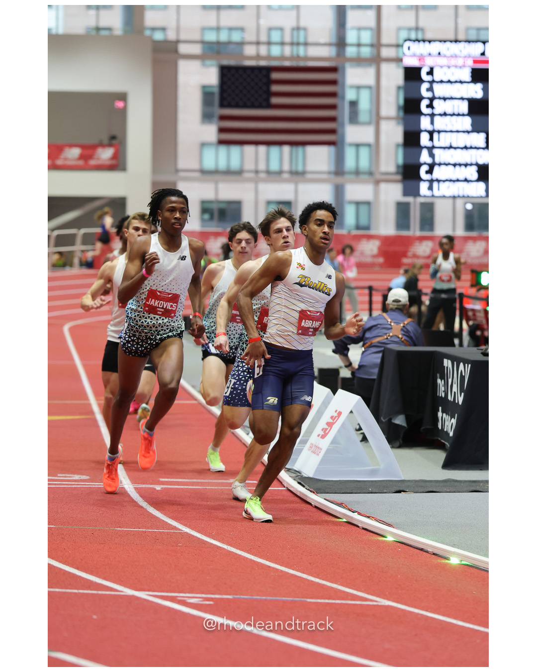 Tsedeke Jakovics, Severna Park-MD, Boys 800m, Colin Abrams, Bullis, Boys 800m, New Balance Indoor Nationals - the TRACK at New Balance - Boston MA File: ./dir-Boys-800m/250315-NBIN-2025-Saturday-472-296A9177.jpg Tsedeke Jakovics, Severna Park-MD, Boys 800m, Colin Abrams, Bullis, Boys 800m, New Balance Indoor Nationals - the TRACK at New Balance - Bo…