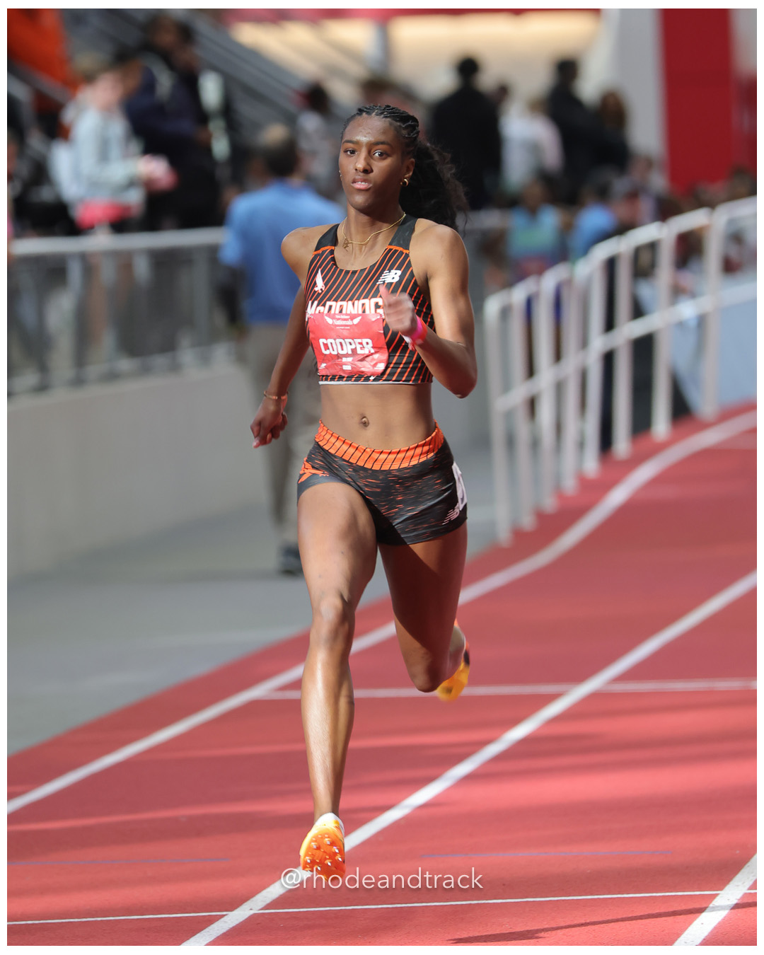 Elena Cooper, McDonogh, Girls 200m, New Balance Indoor Nationals - the TRACK at New Balance - Boston MA – New Balance Indoor Nationals – Ma…