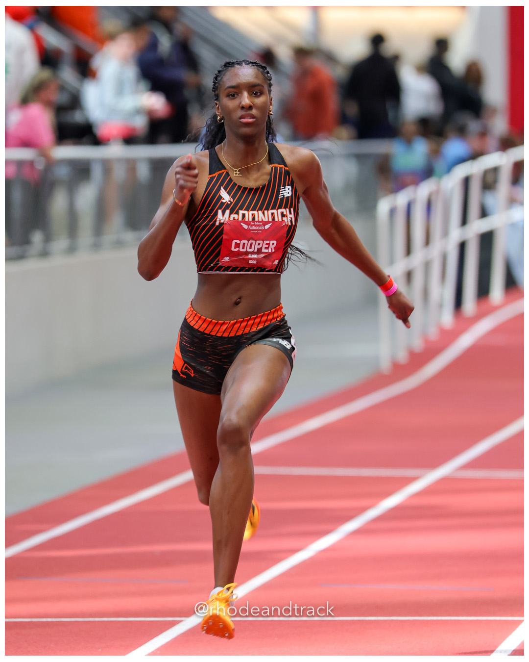 Elena Cooper, McDonogh, Girls 200m, New Balance Indoor Nationals - the TRACK at New Balance - Boston MA – New Balance Indoor Nationals – Ma…