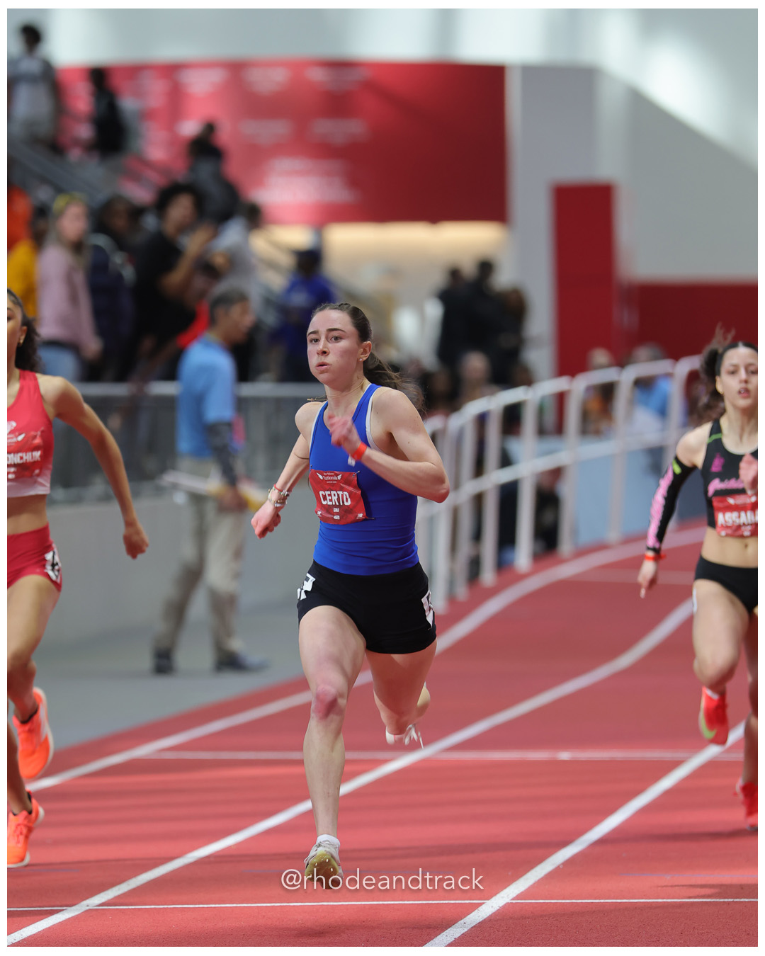 Gina Certo, Wyckoff-NJ, Girls 200m, New Balance Indoor Nationals - the TRACK at New Balance - Boston MA – New Balance Indoor Nationals – Ma…
