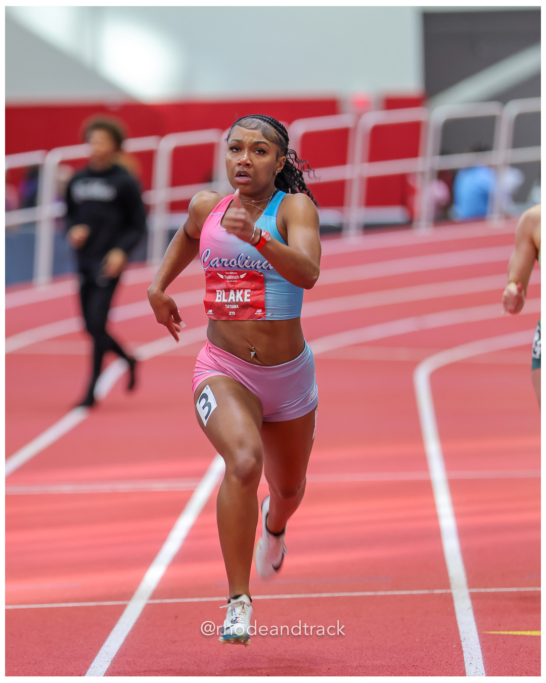 Tatiana Blake, Carolina Cavaliers, Girls 200m, New Balance Indoor Nationals - the TRACK at New Balance - Boston MA – New Balance Indoor Nat…