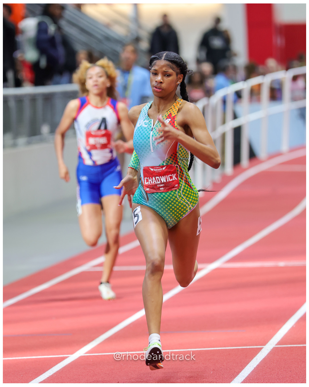 Sydney Chadwick, Union Catholic TC, Girls 200m, New Balance Indoor Nationals - the TRACK at New Balance - Boston MA – New Balance Indoor Na…