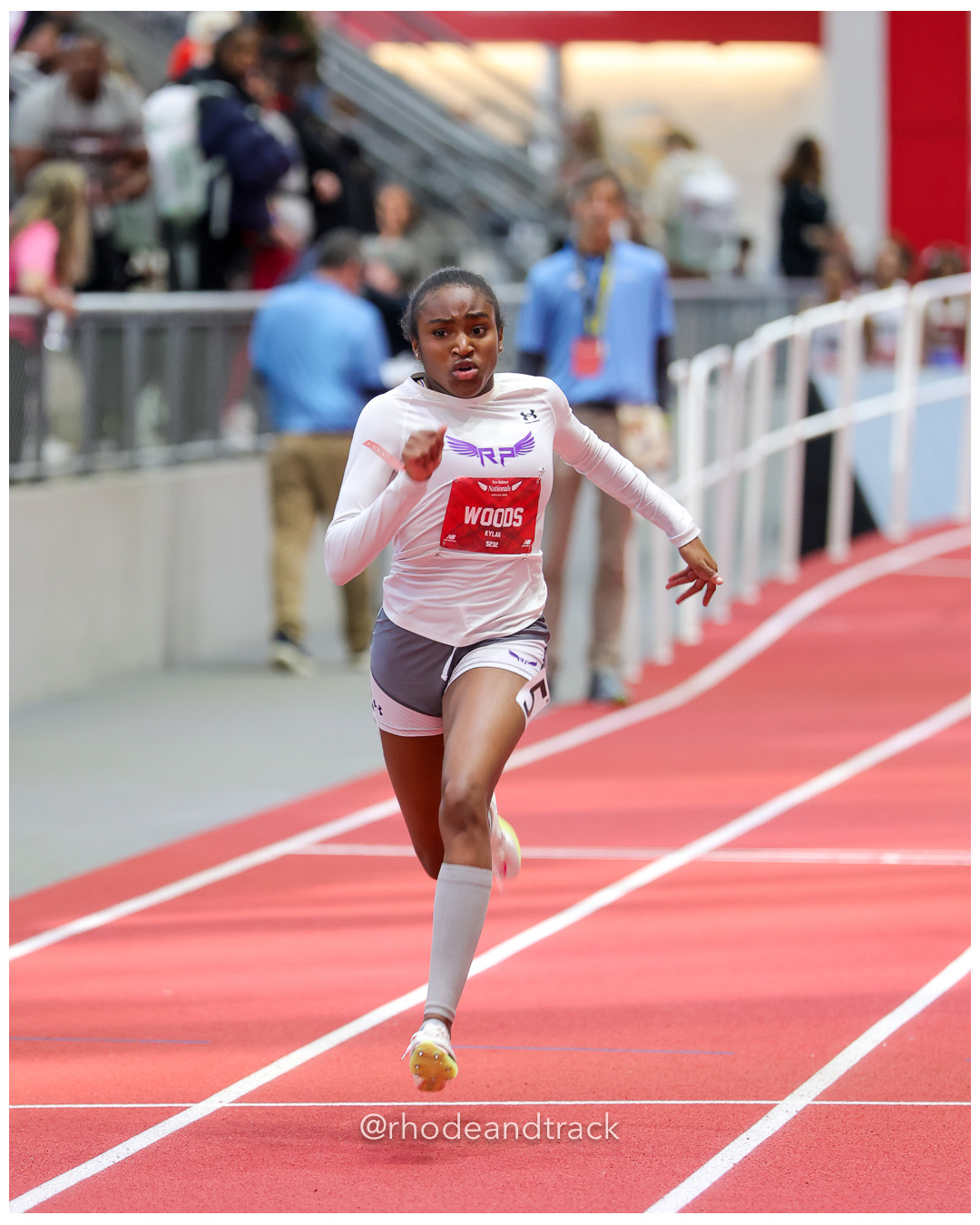 Kylah Woods, Missouri City-TX, Girls 200m, New Balance Indoor Nationals - the TRACK at New Balance - Boston MA – New Balance Indoor Nationa…