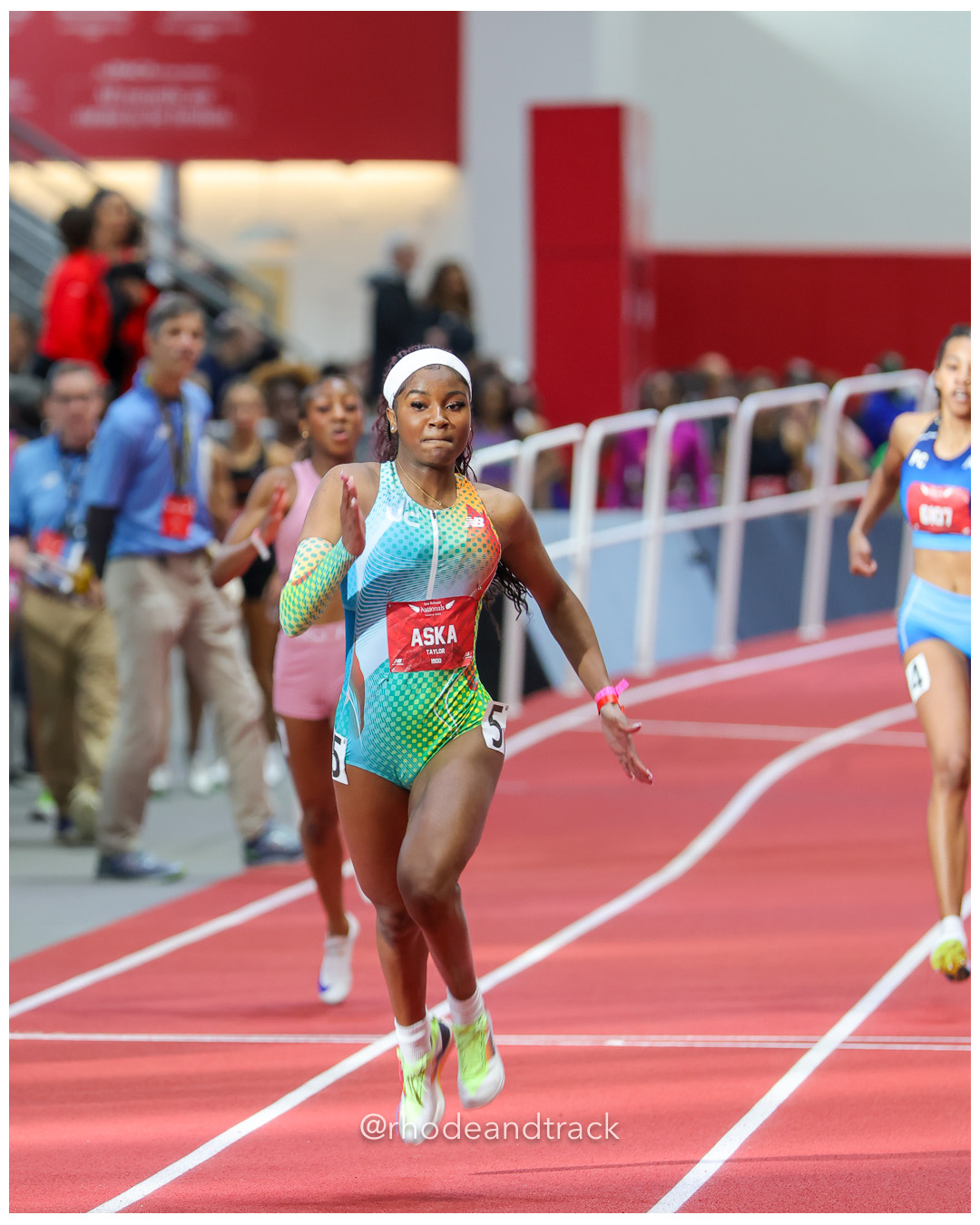 Taylor Aska, Union Catholic TC, Girls 200m, New Balance Indoor Nationals - the TRACK at New Balance - Boston MA – New Balance Indoor Nation…