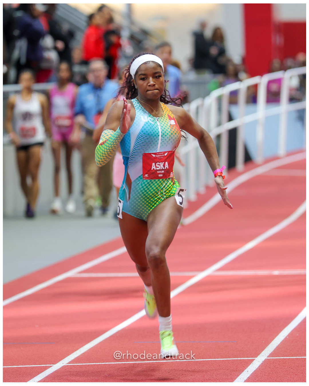Taylor Aska, Union Catholic TC, Girls 200m, New Balance Indoor Nationals - the TRACK at New Balance - Boston MA – New Balance Indoor Nation…