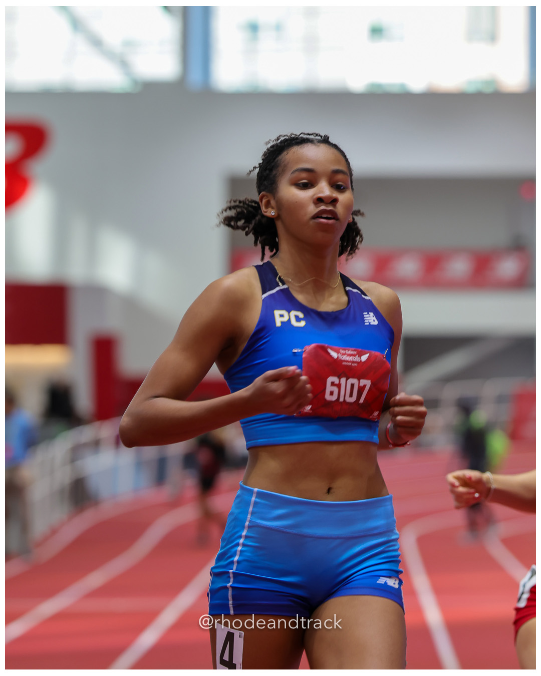 Omema Anyanwu, Zionsville -IN, Girls 200m, New Balance Indoor Nationals - the TRACK at New Balance - Boston MA – New Balance Indoor Nationa…