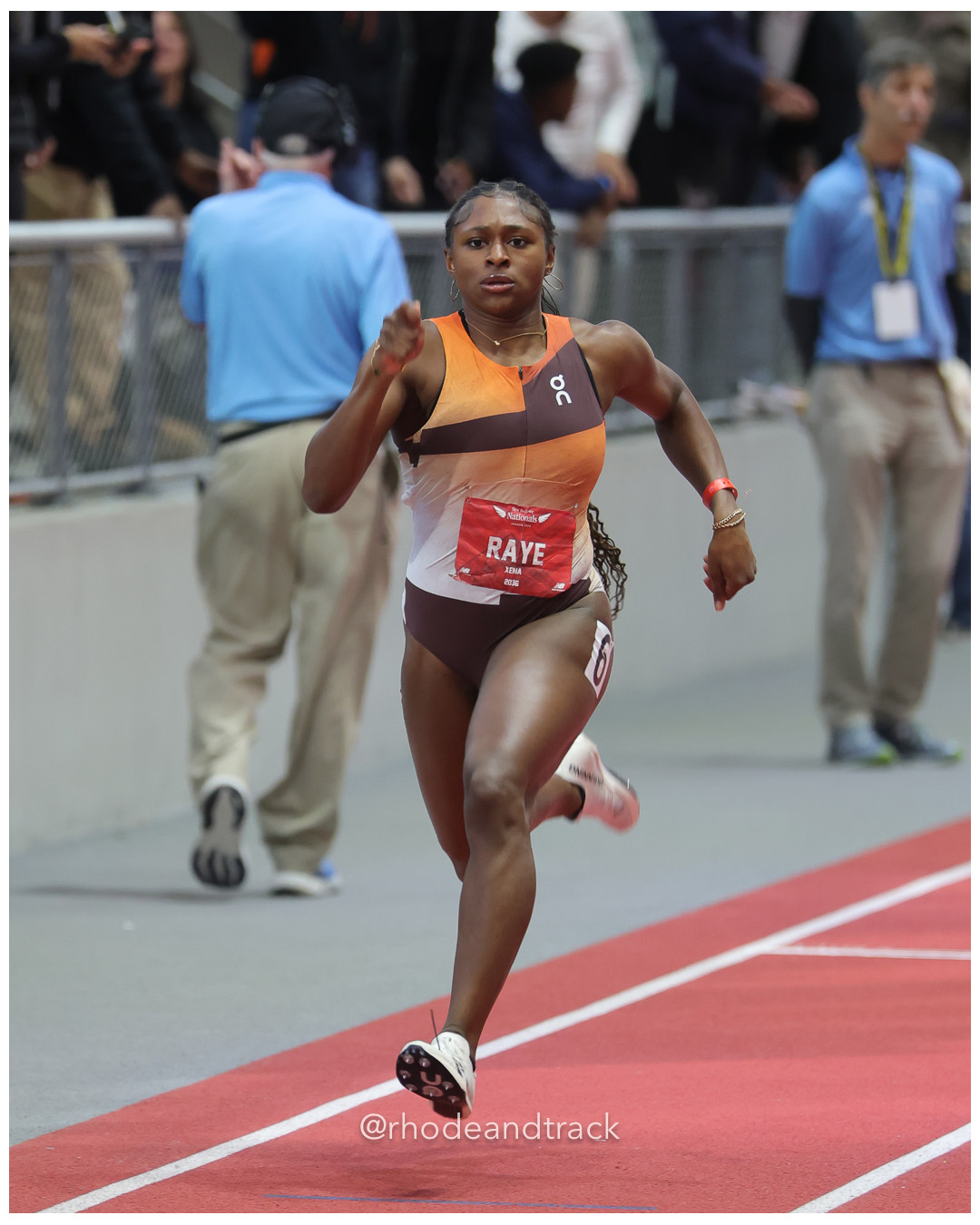 Xenia Raye, West Warwick TC, Girls 200m, New Balance Indoor Nationals - the TRACK at New Balance - Boston MA – New Balance Indoor Nationals…