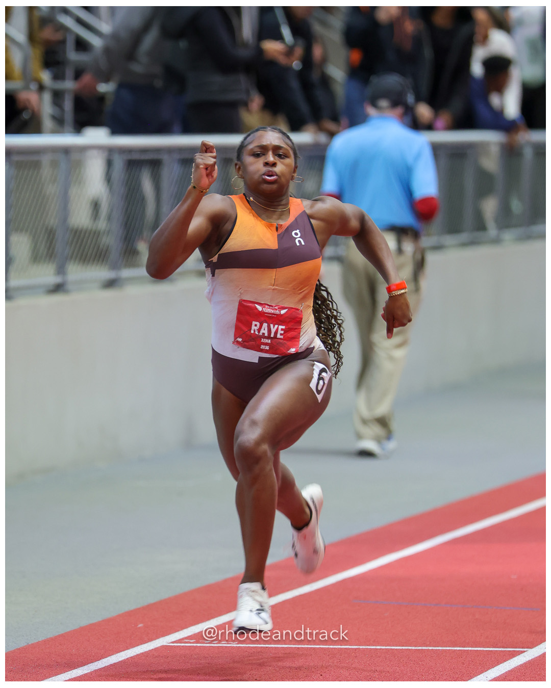 Xenia Raye, West Warwick TC, Girls 200m, New Balance Indoor Nationals - the TRACK at New Balance - Boston MA – New Balance Indoor Nationals…