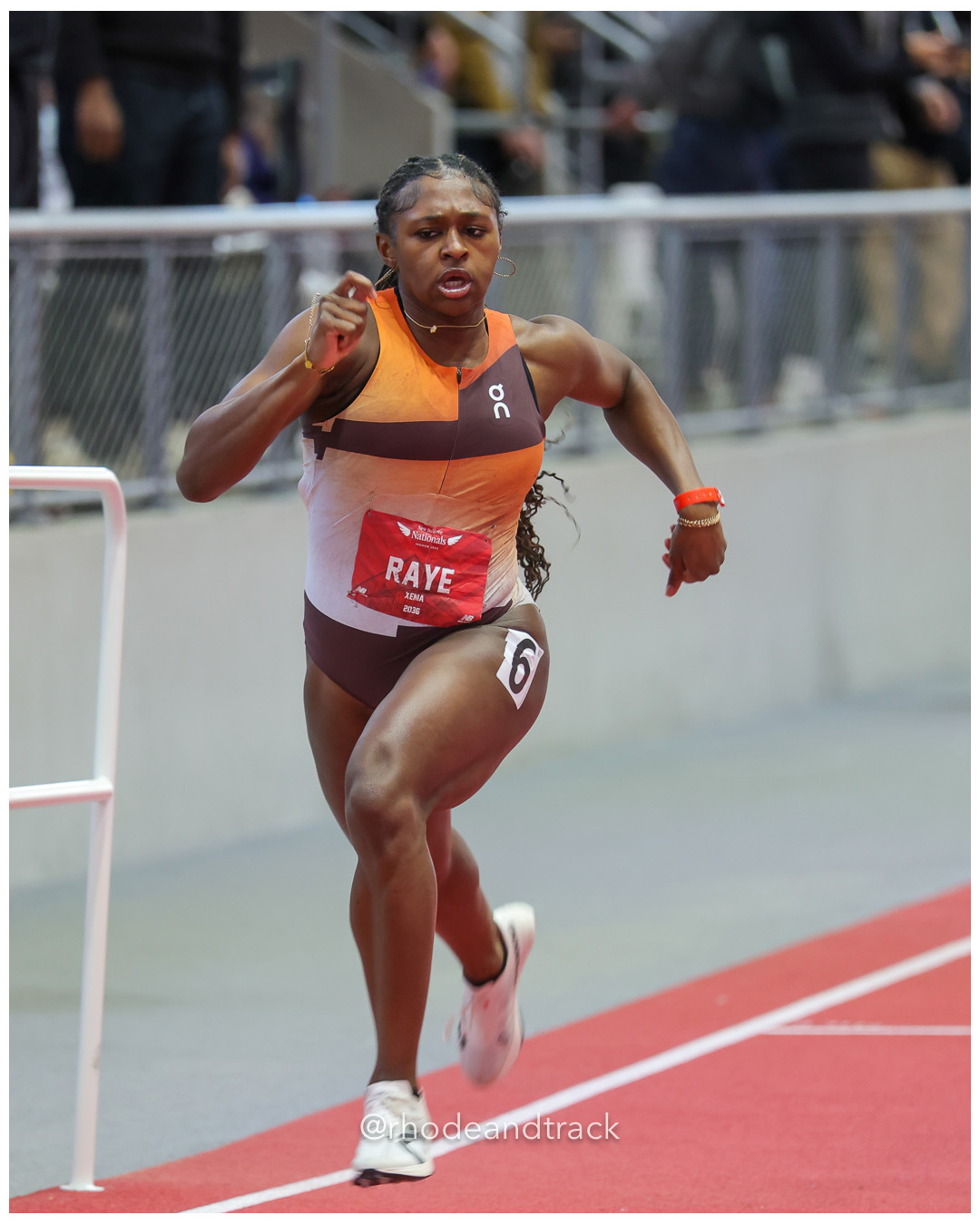 Xenia Raye, West Warwick TC, Girls 200m, New Balance Indoor Nationals - the TRACK at New Balance - Boston MA – New Balance Indoor Nationals…
