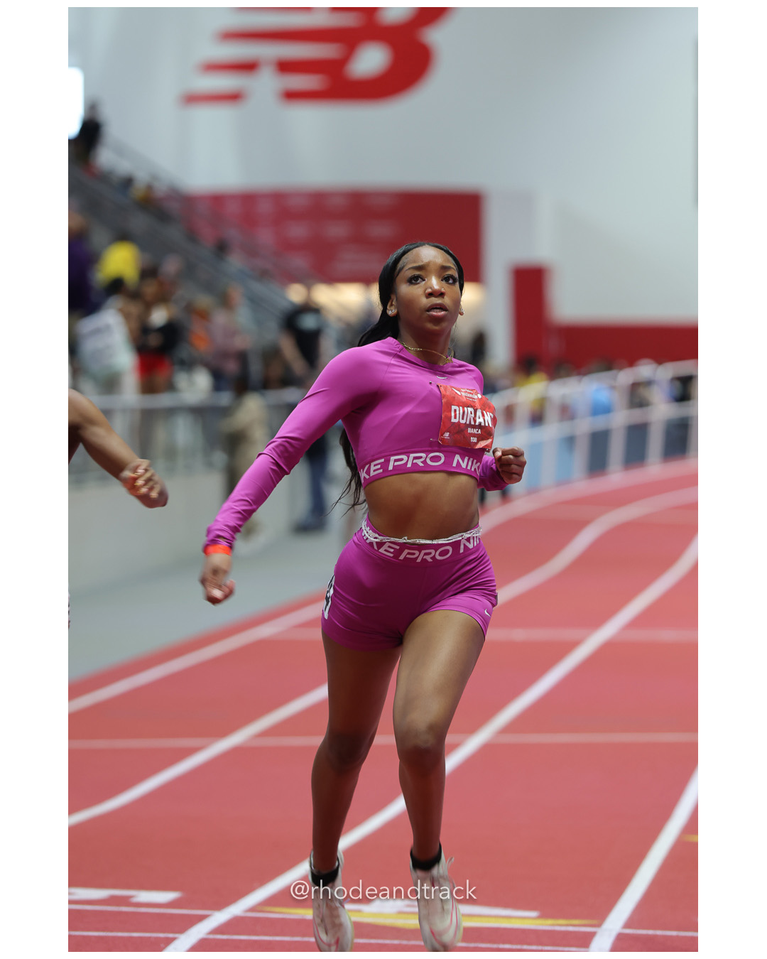 Bianca Durant, Lions TC, Girls 200m, New Balance Indoor Nationals - the TRACK at New Balance - Boston MA – New Balance Indoor Nationals – M…
