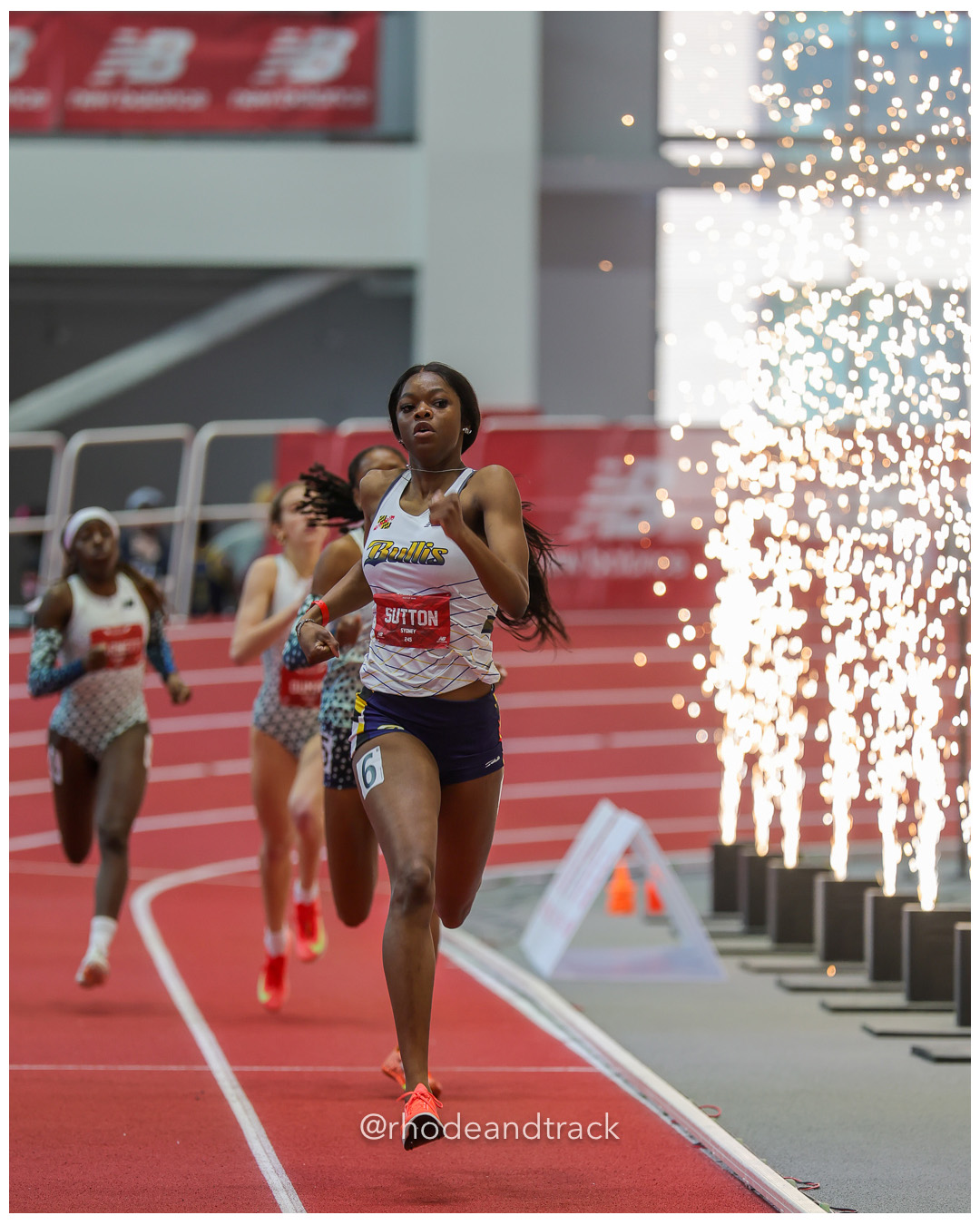 Sydney Sutton, Bullis, Girls 400m, New Balance Indoor Nationals - the TRACK at New Balance - Boston MA – New Balance Indoor Nationals – Mar…