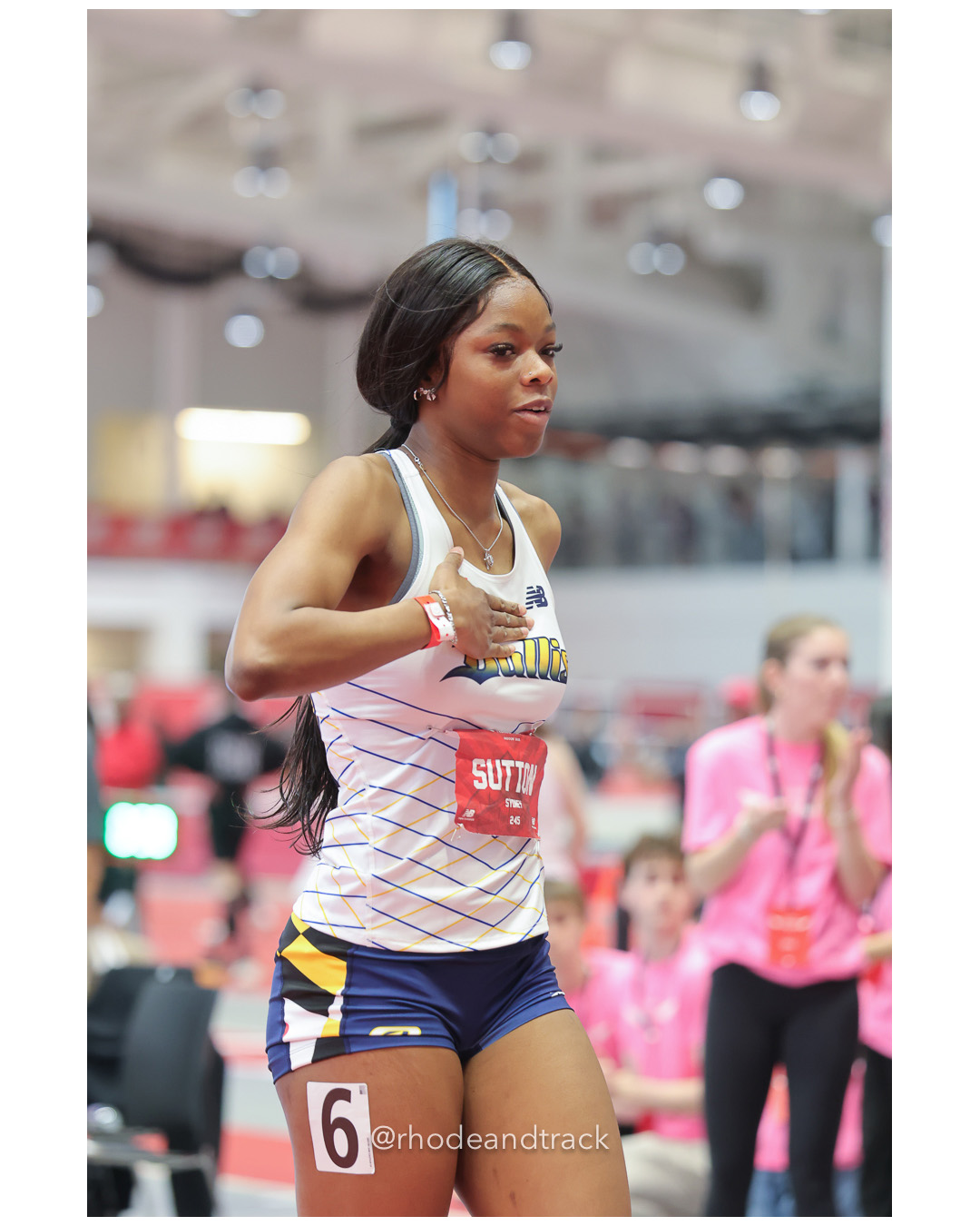 Sydney Sutton, Bullis, Girls 400m, New Balance Indoor Nationals - the TRACK at New Balance - Boston MA – New Balance Indoor Nationals – Mar…