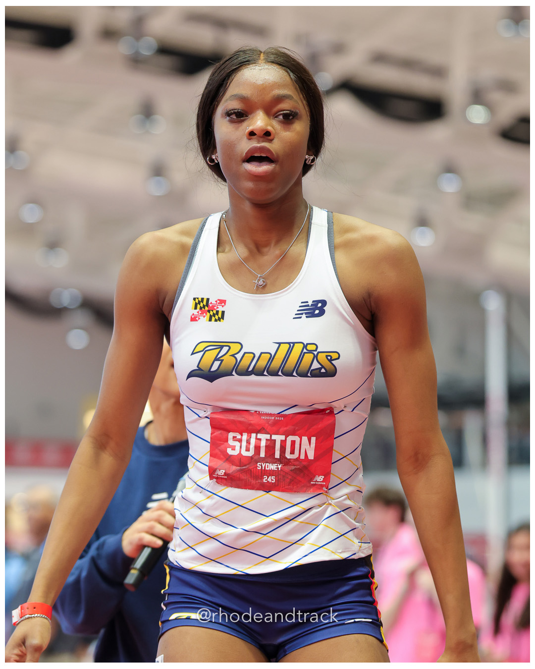 Sydney Sutton, Bullis, Girls 400m, New Balance Indoor Nationals - the TRACK at New Balance - Boston MA – New Balance Indoor Nationals – Mar…