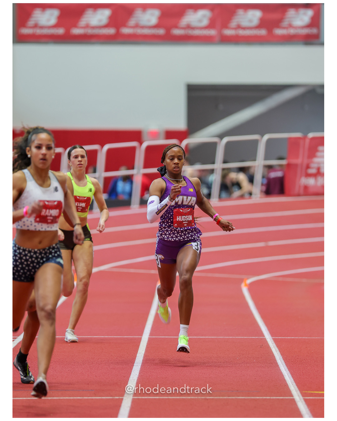 Nakira Hudson, Montverde Academy, Girls 400m, New Balance Indoor Nationals - the TRACK at New Balance - Boston MA – New Balance Indoor Nati…