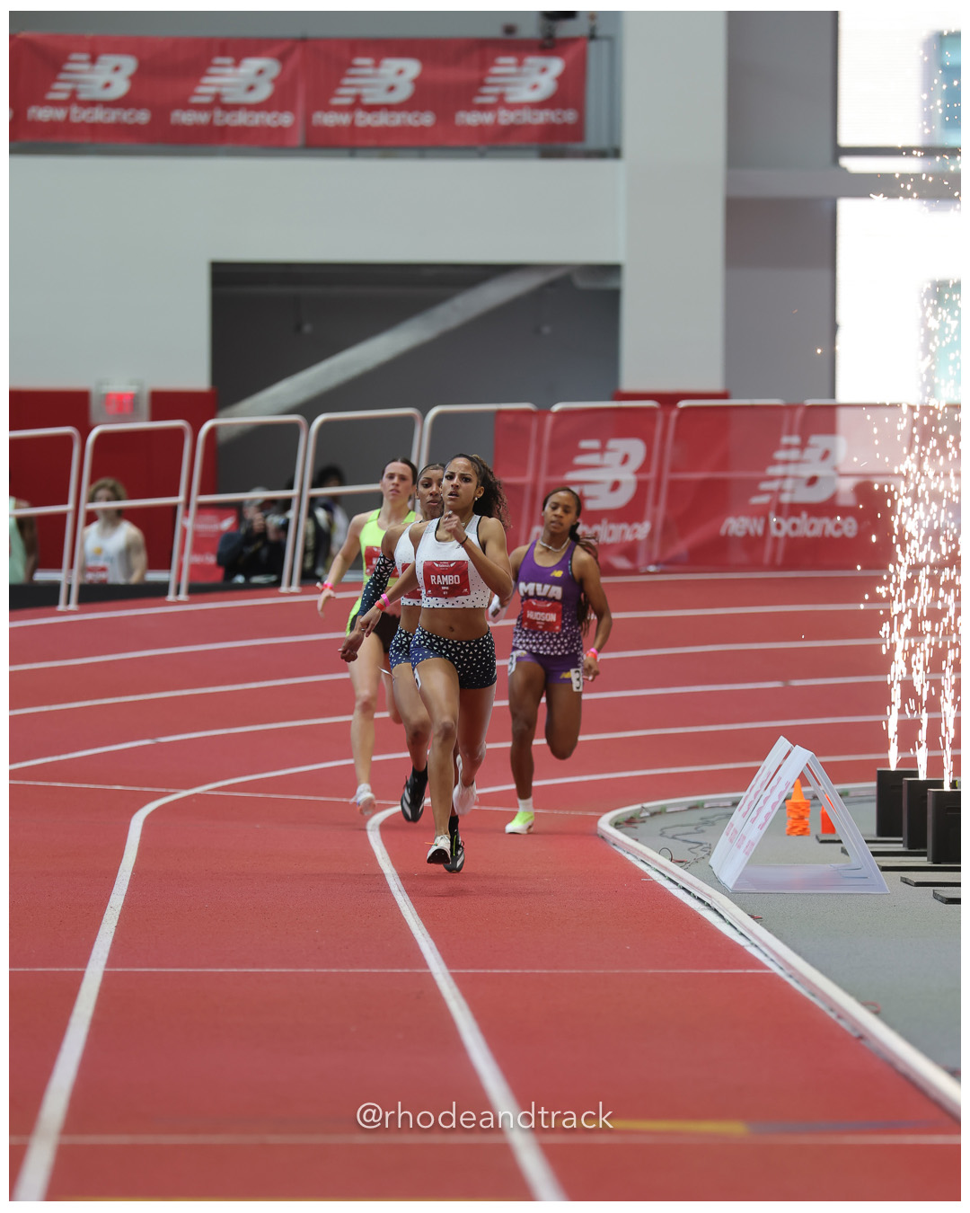 Sophie Rambo, Grassfield TC-VA, Girls 400m, New Balance Indoor Nationals - the TRACK at New Balance - Boston MA – New Balance Indoor Nation…