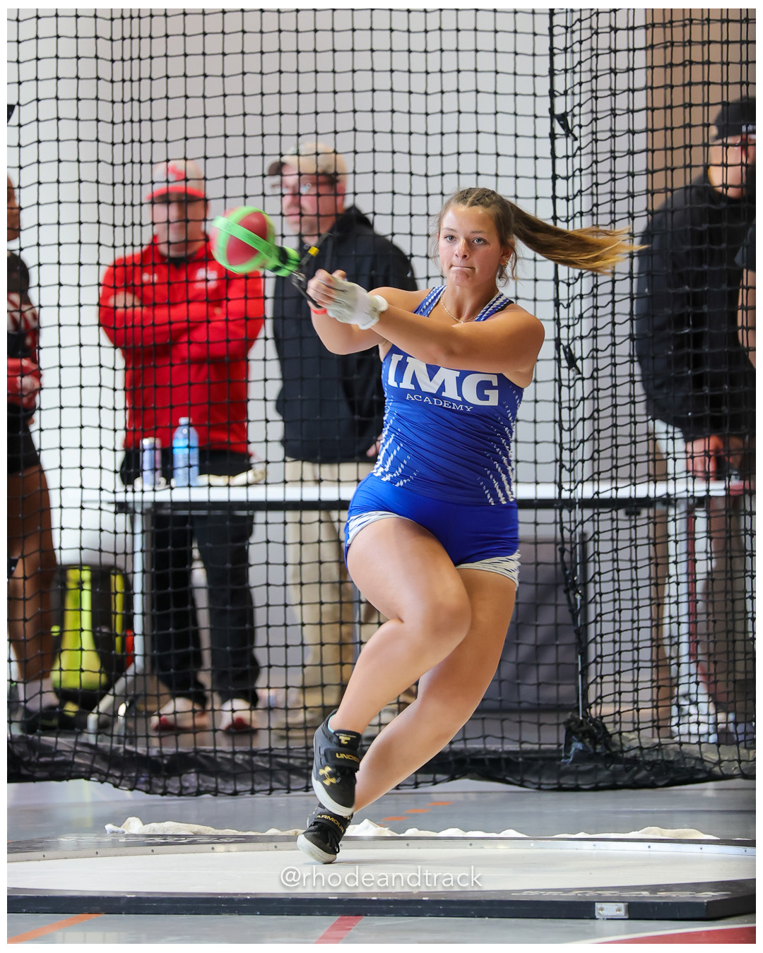 Aubrey Pelletier, IMG Academy, Girls Weight Throw, New Balance Indoor Nationals - the TRACK at New Balance - Boston MA – New Balance Indoor…