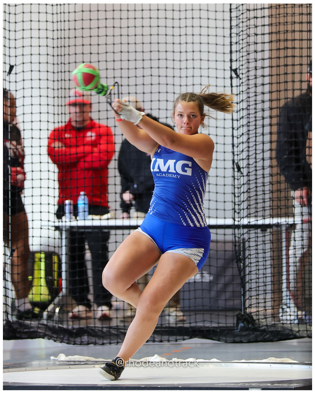 Aubrey Pelletier, IMG Academy, Girls Weight Throw, New Balance Indoor Nationals - the TRACK at New Balance - Boston MA – New Balance Indoor…