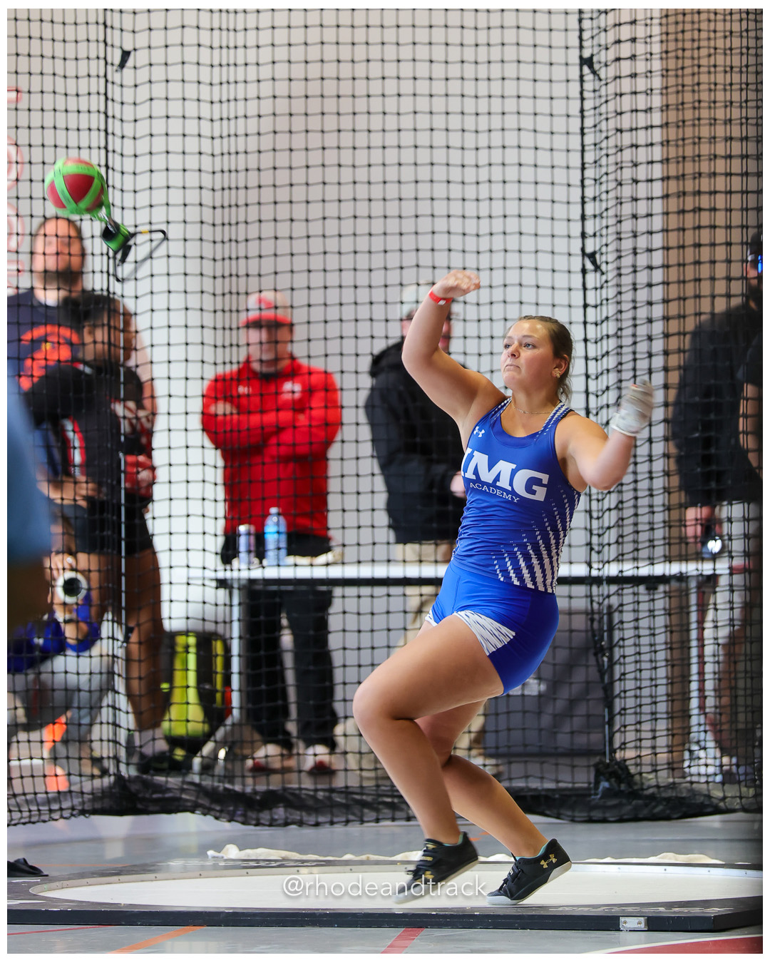 Aubrey Pelletier, IMG Academy, Girls Weight Throw, New Balance Indoor Nationals - the TRACK at New Balance - Boston MA – New Balance Indoor…