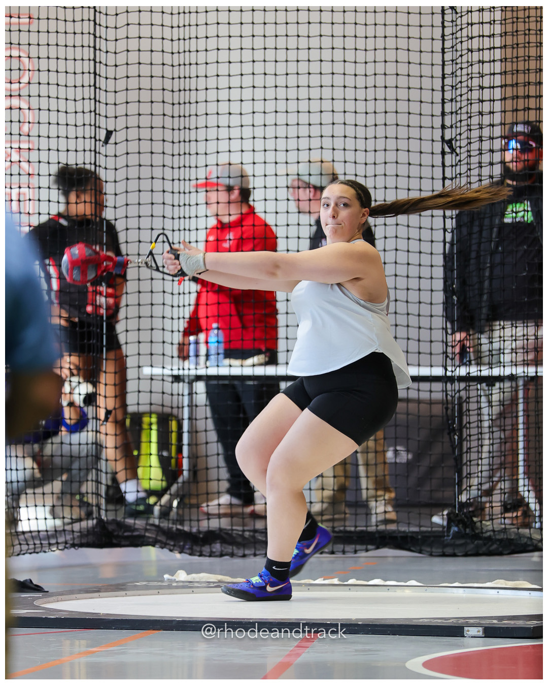 Avery Aldridge, Manville-RI, Girls Weight Throw, New Balance Indoor Nationals - the TRACK at New Balance - Boston MA – New Balance Indoor N…