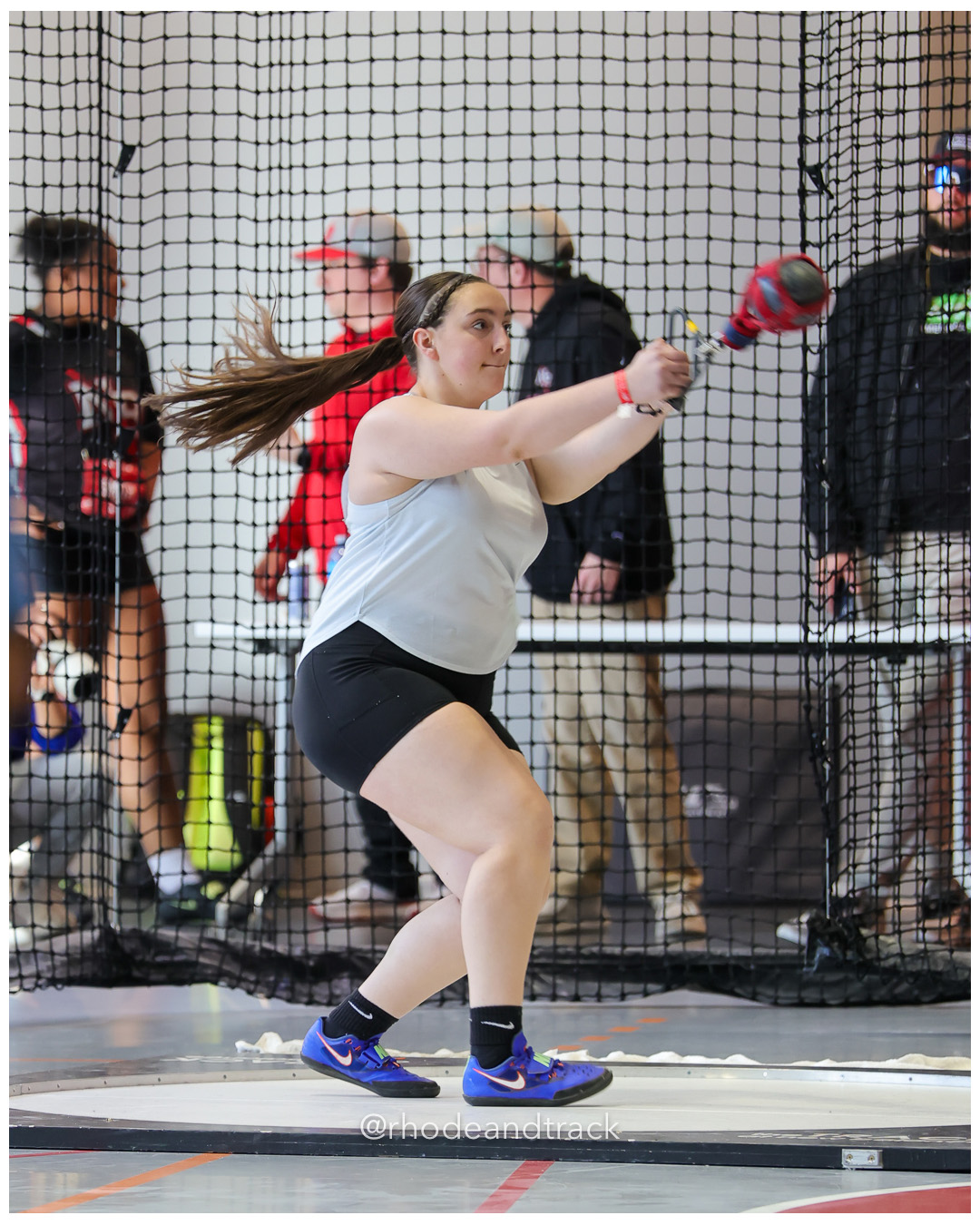 Avery Aldridge, Manville-RI, Girls Weight Throw, New Balance Indoor Nationals - the TRACK at New Balance - Boston MA – New Balance Indoor N…