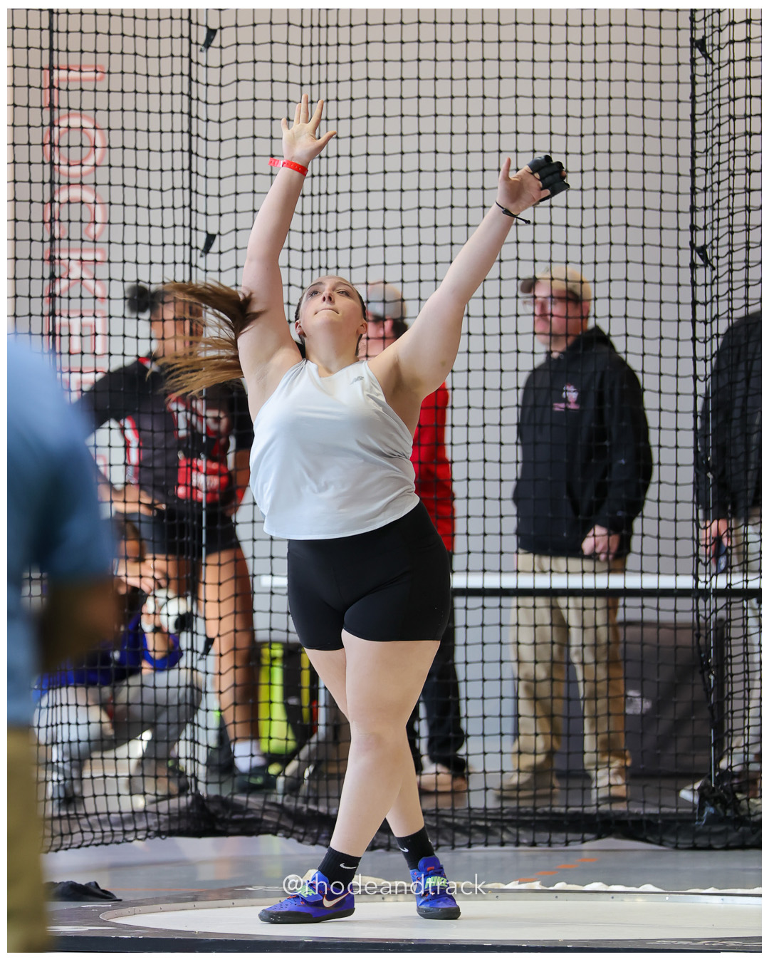 Avery Aldridge, Manville-RI, Girls Weight Throw, New Balance Indoor Nationals - the TRACK at New Balance - Boston MA – New Balance Indoor N…