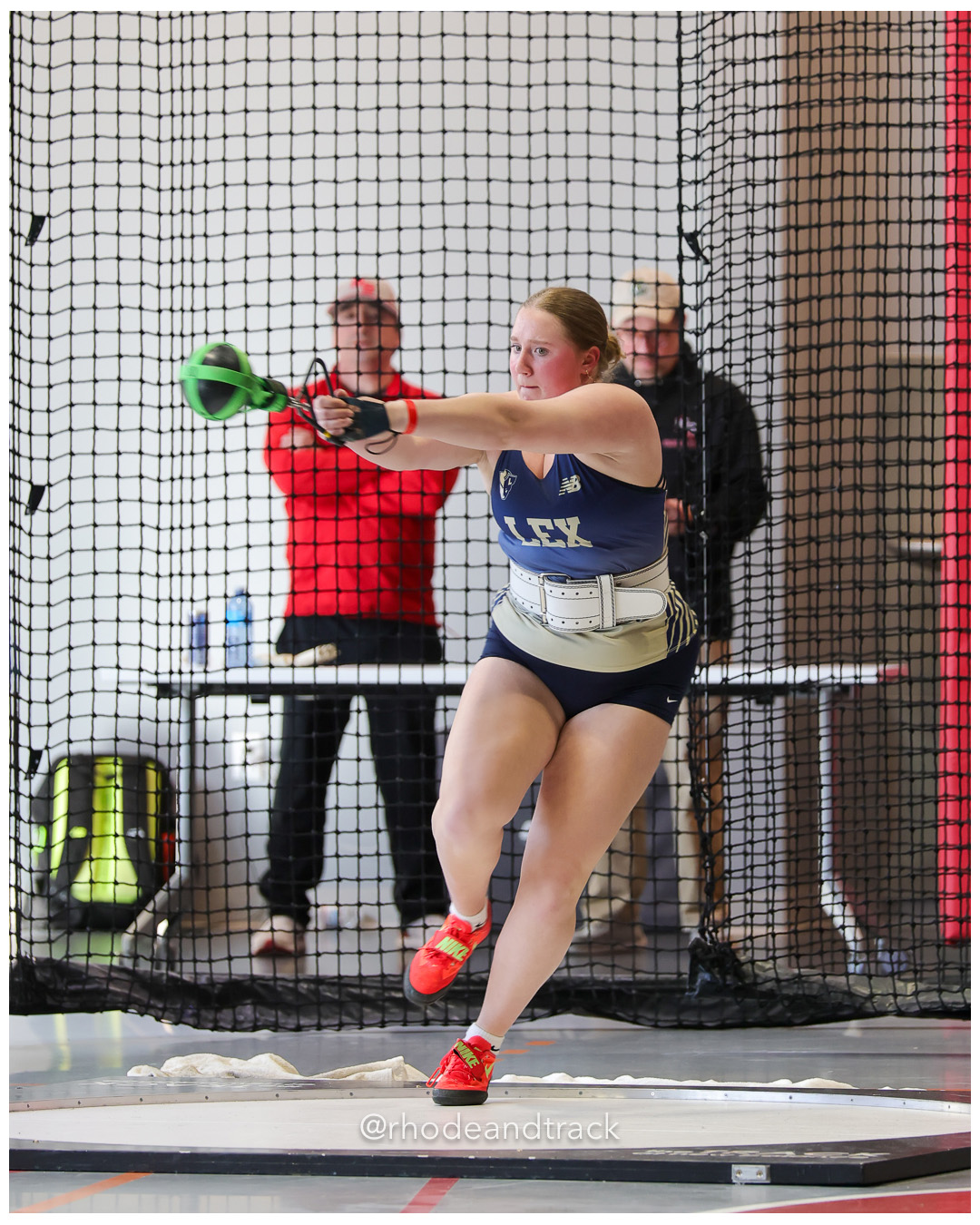 Ainsley Cuthbertson, Lexington Elite TC, Girls Weight Throw, New Balance Indoor Nationals - the TRACK at New Balance - Boston MA – New Bala…