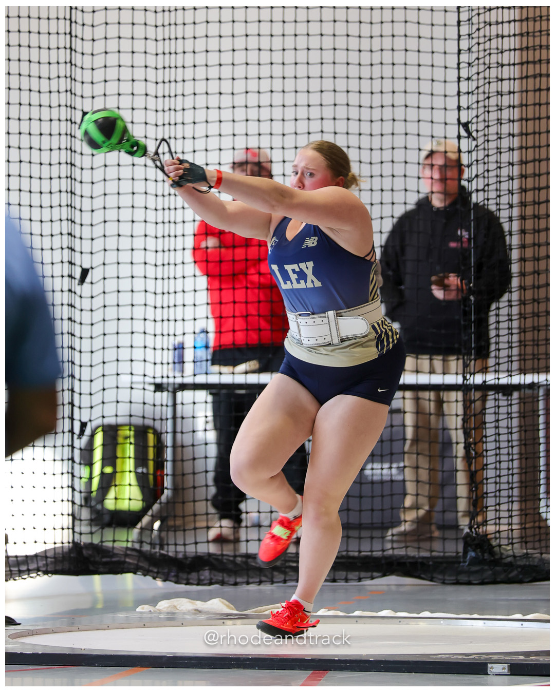Ainsley Cuthbertson, Lexington Elite TC, Girls Weight Throw, New Balance Indoor Nationals - the TRACK at New Balance - Boston MA – New Bala…